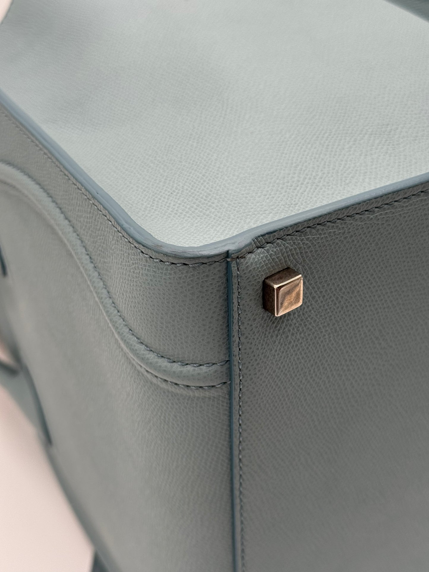 Celine Phantom Luggage Tote Bag Medium in Light Blue