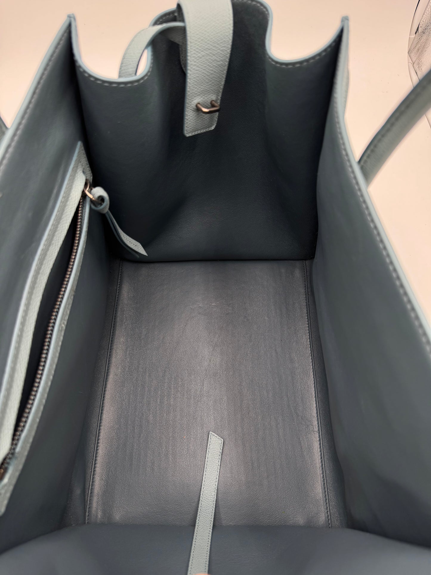 Celine Phantom Luggage Tote Bag Medium in Light Blue