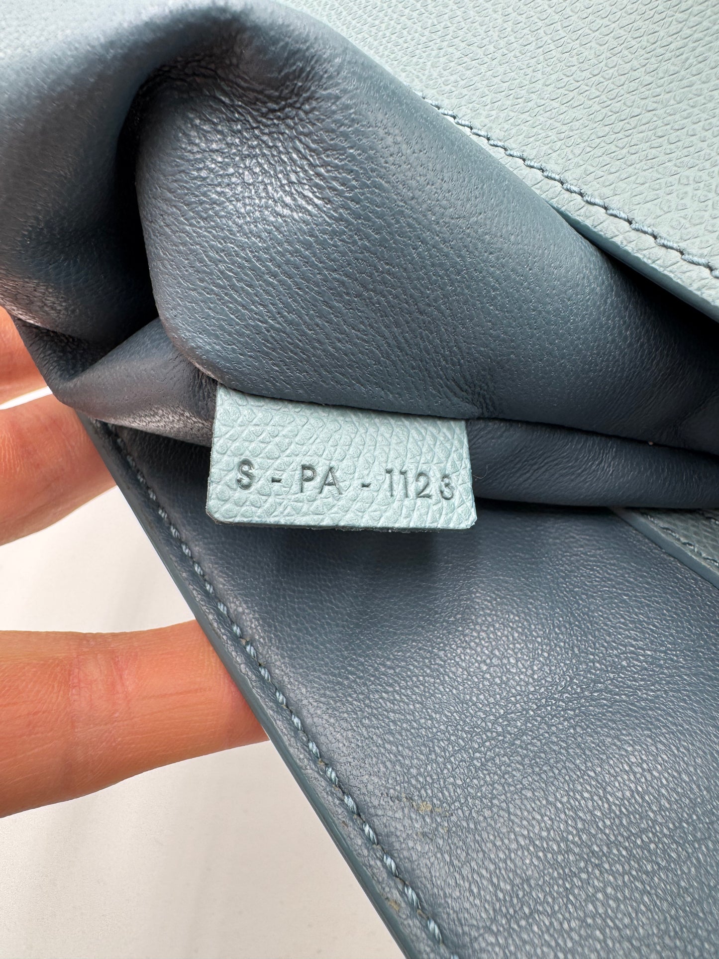 Celine Phantom Luggage Tote Bag Medium in Light Blue