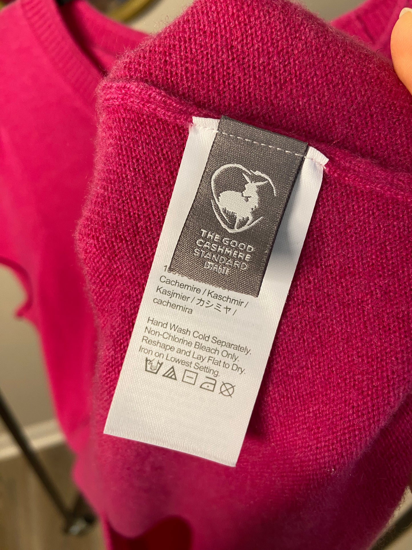 J. Crew Short Sleeve Cashmere Tee size L
