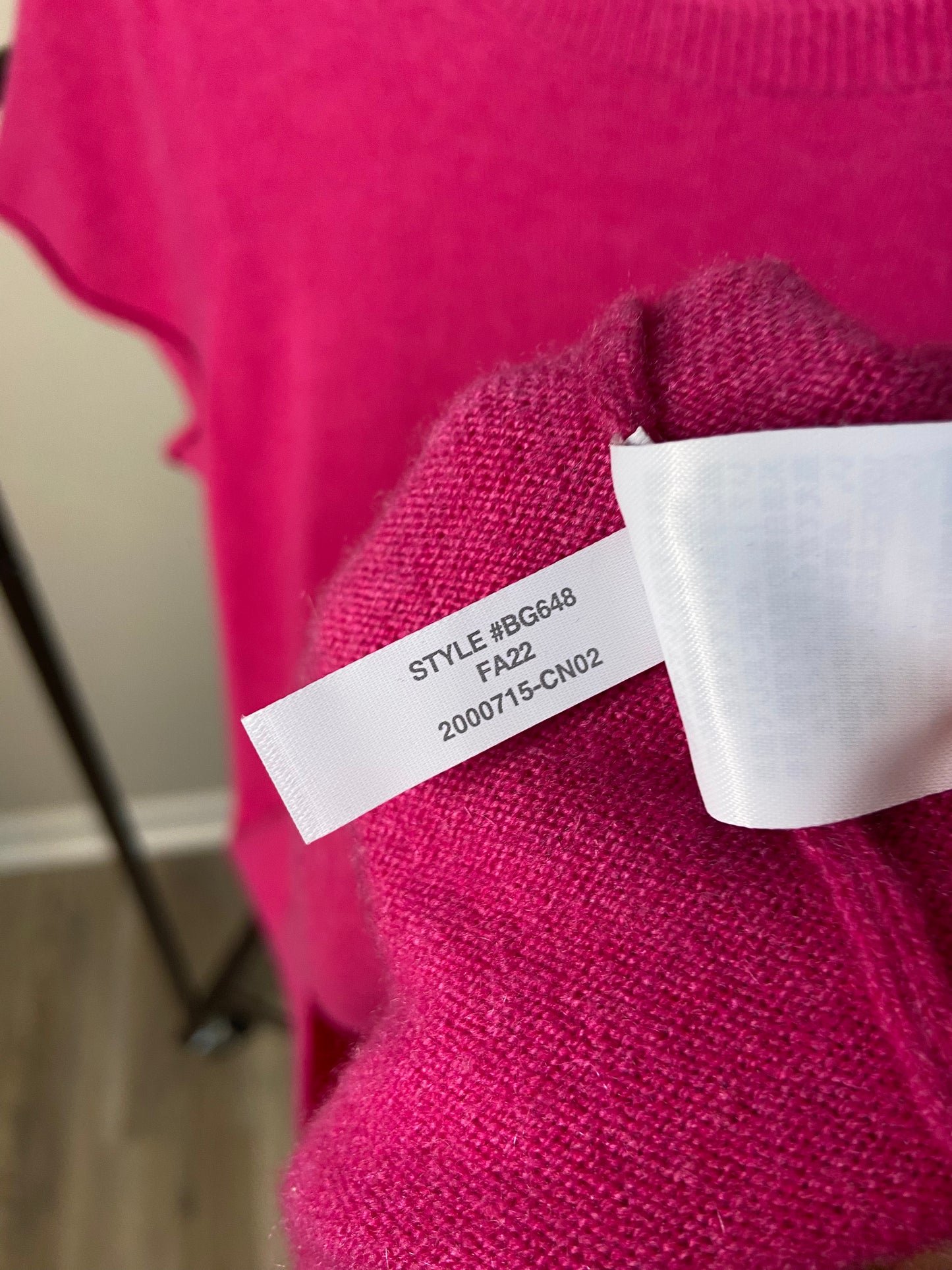 J. Crew Short Sleeve Cashmere Tee size L