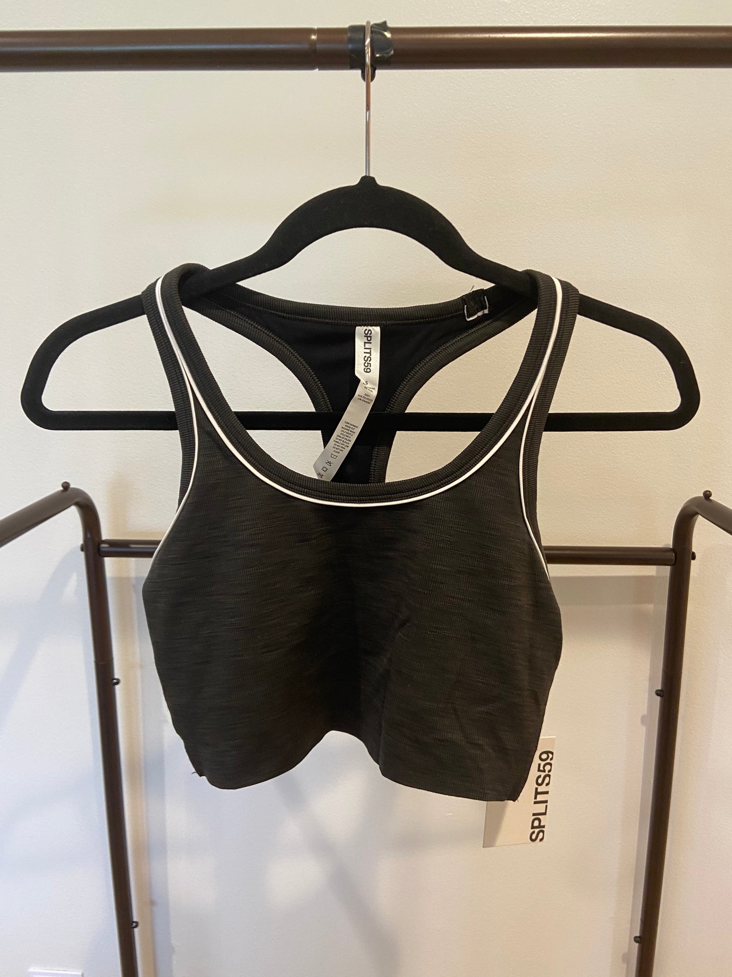 Splits59 Bailey Active Rib Bralette Sports Bra size S