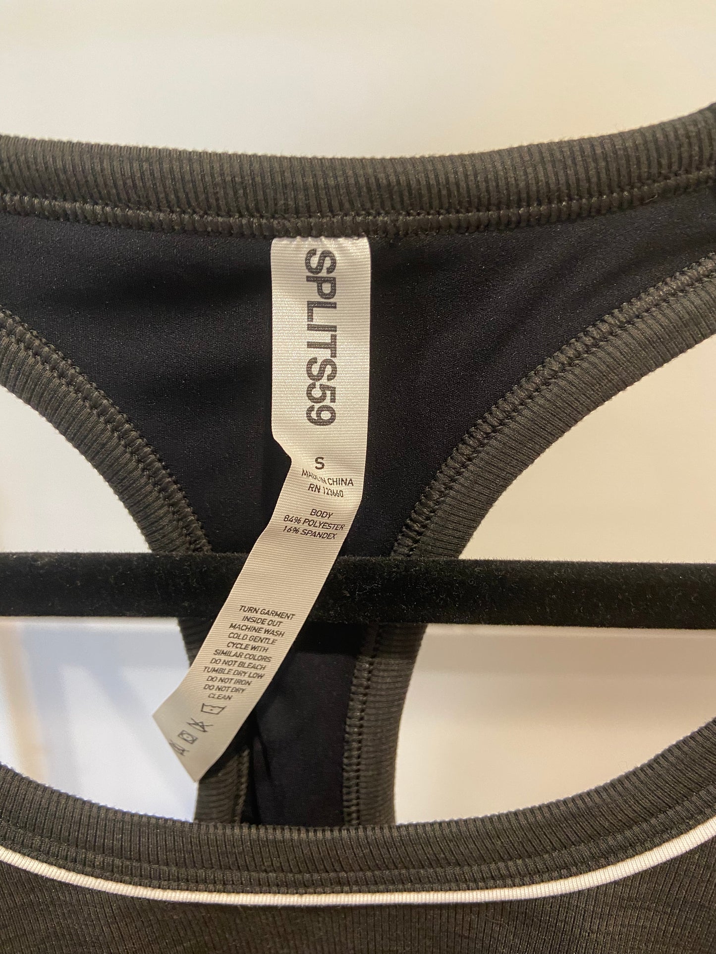 Splits59 Bailey Active Rib Bralette Sports Bra size S