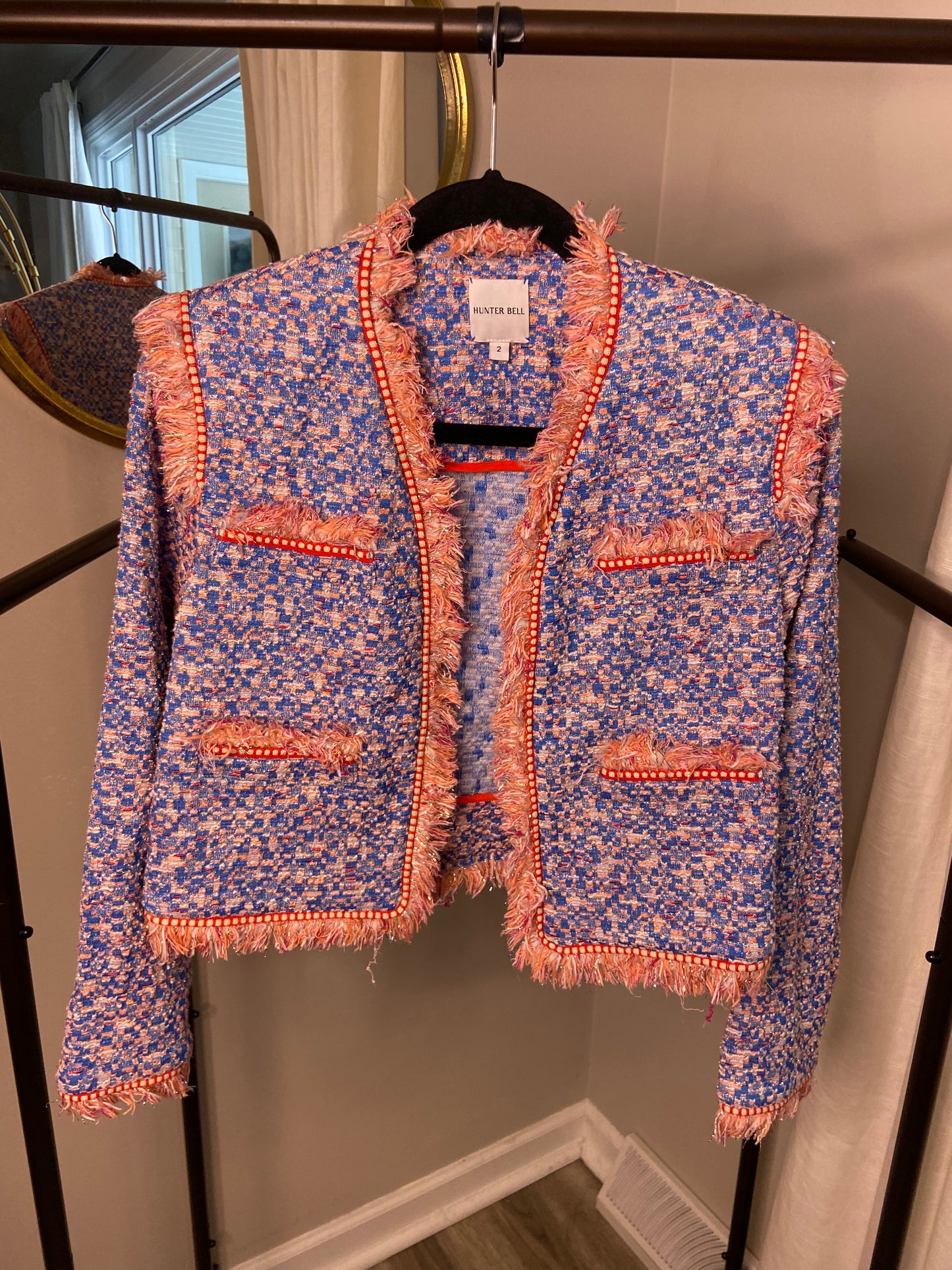 Hunter Bell Coco Jacket Tweed size 2