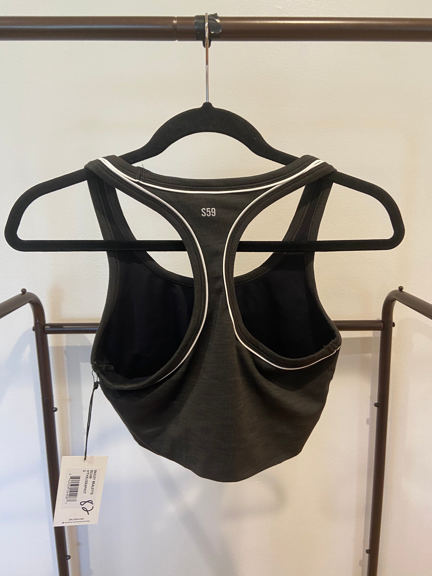 Splits59 Bailey Active Rib Bralette Sports Bra size S