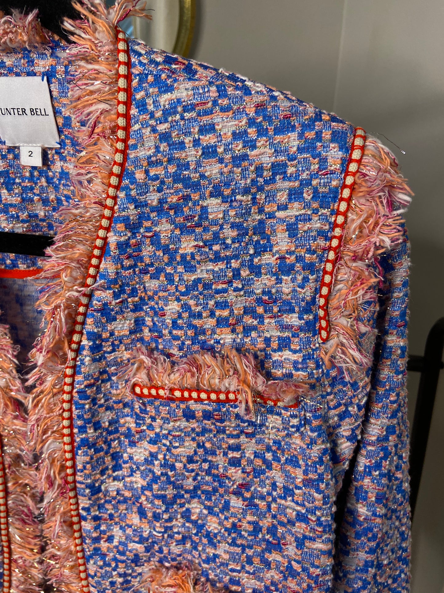 Hunter Bell Coco Jacket Tweed size 2