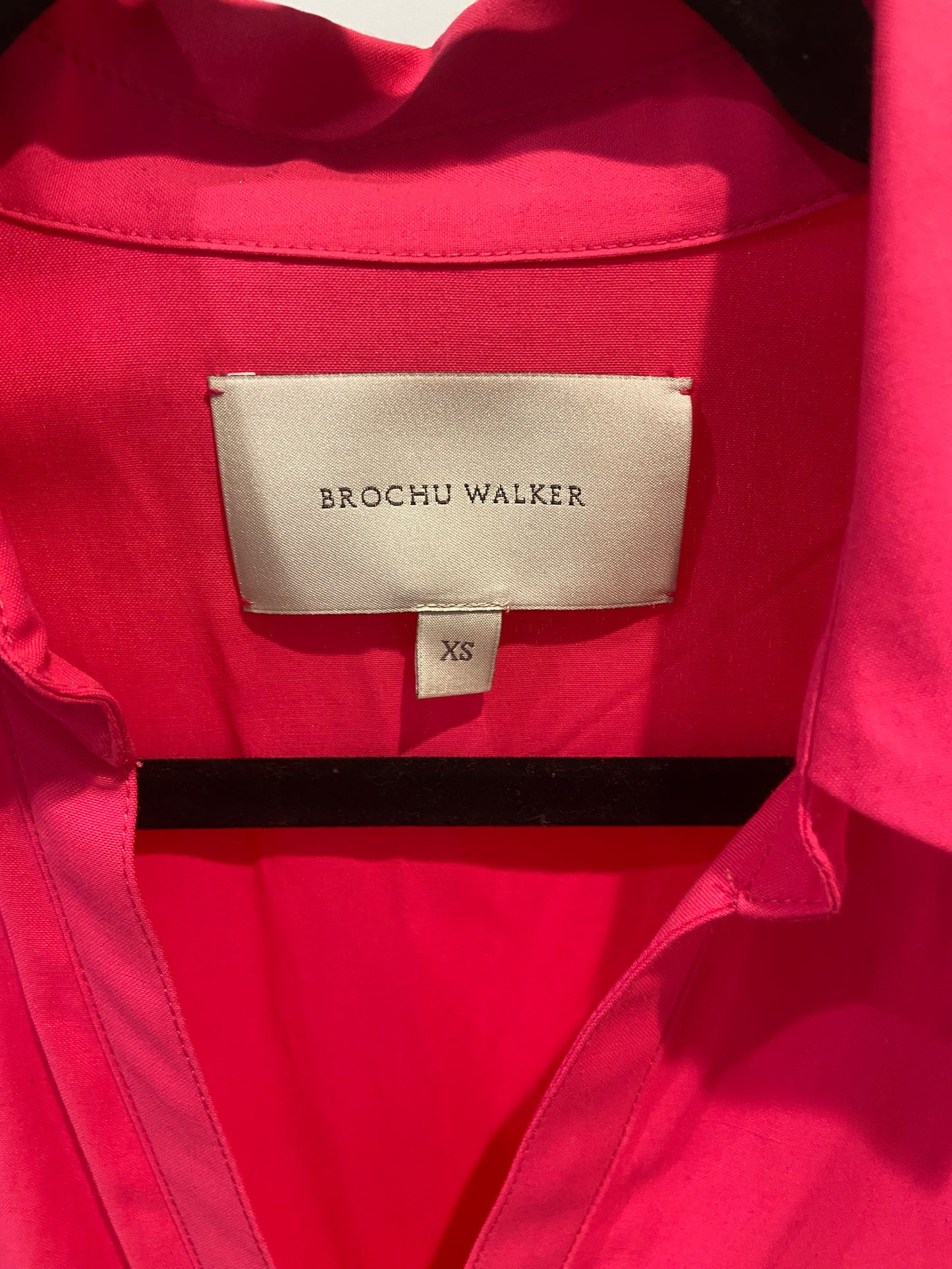 Brochu Walker Hot Pink Havana Midi Dress size XS