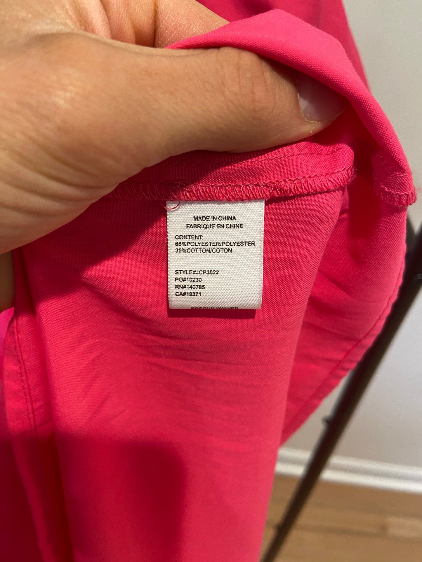 Brochu Walker Hot Pink Havana Midi Dress size XS
