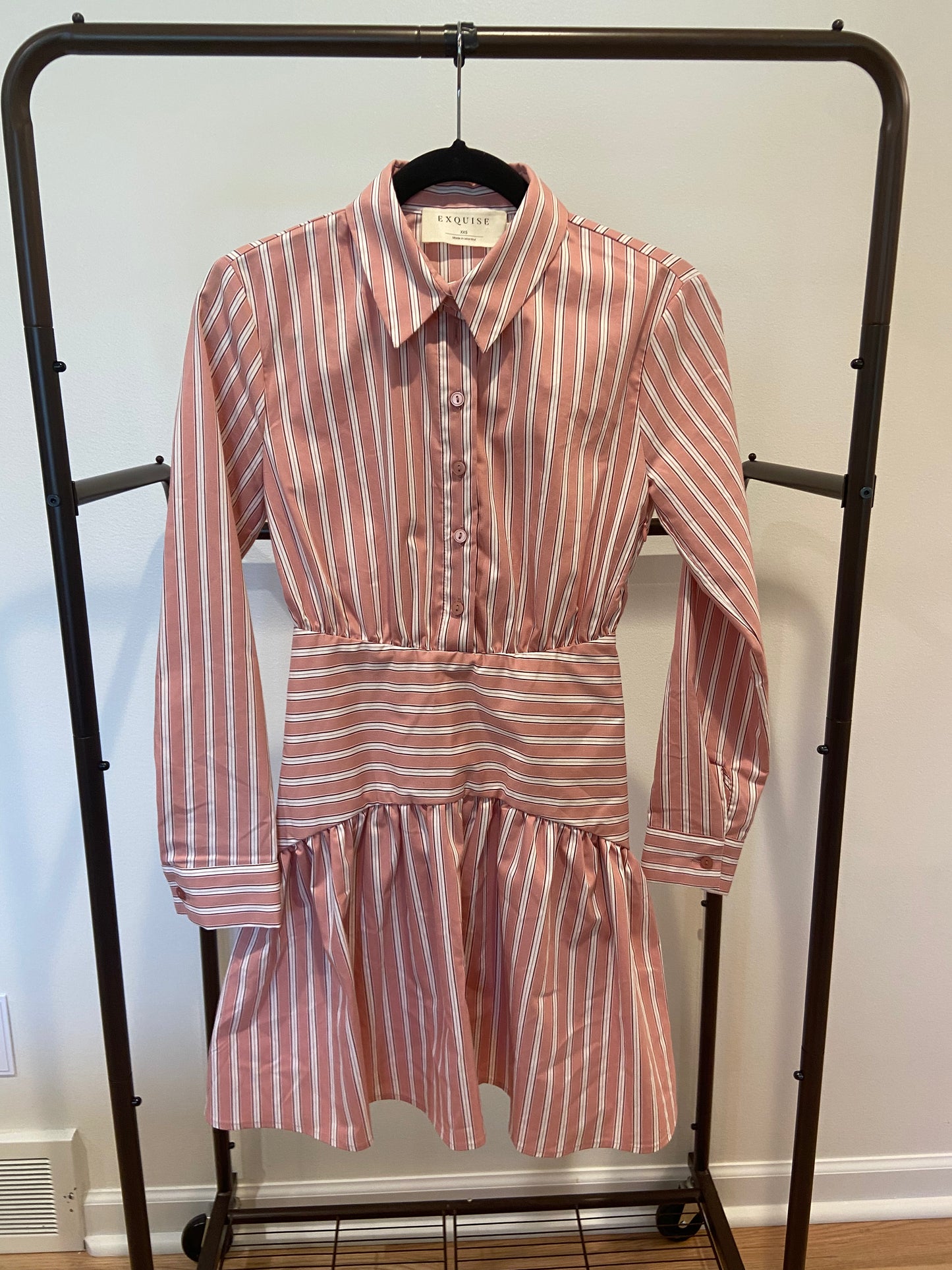 Exquise Anthropologie Tobie Mini Shirt Dress size XXS