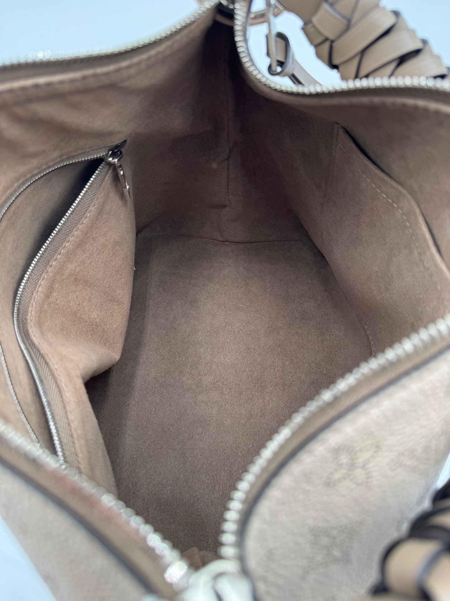 Louis Vuitton Mahina Beaubourg Hobo MM Galet Bag