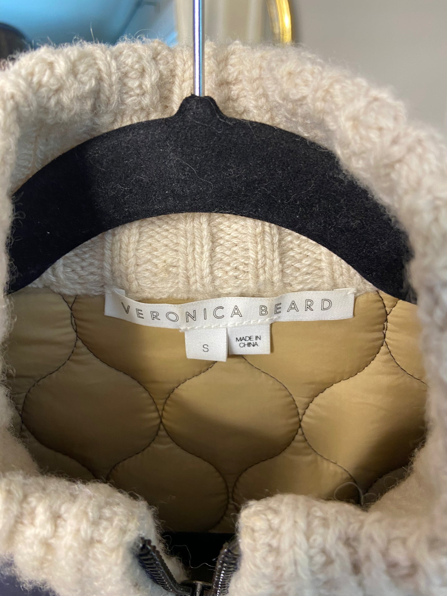 Veronica Beard Petra Mixed Media Jacket size S
