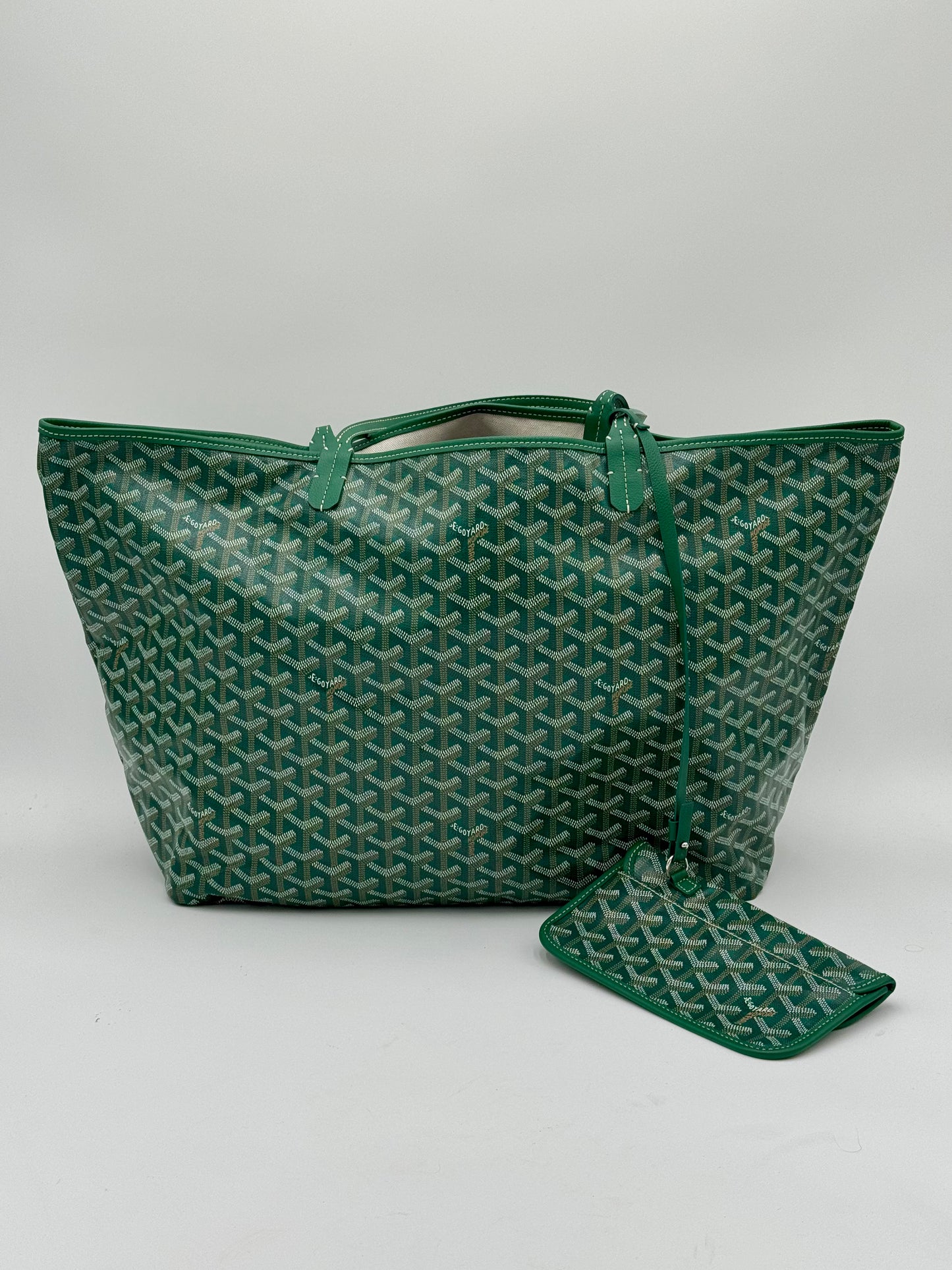 Goyard Saint Louis GM Tote Bag in Green
