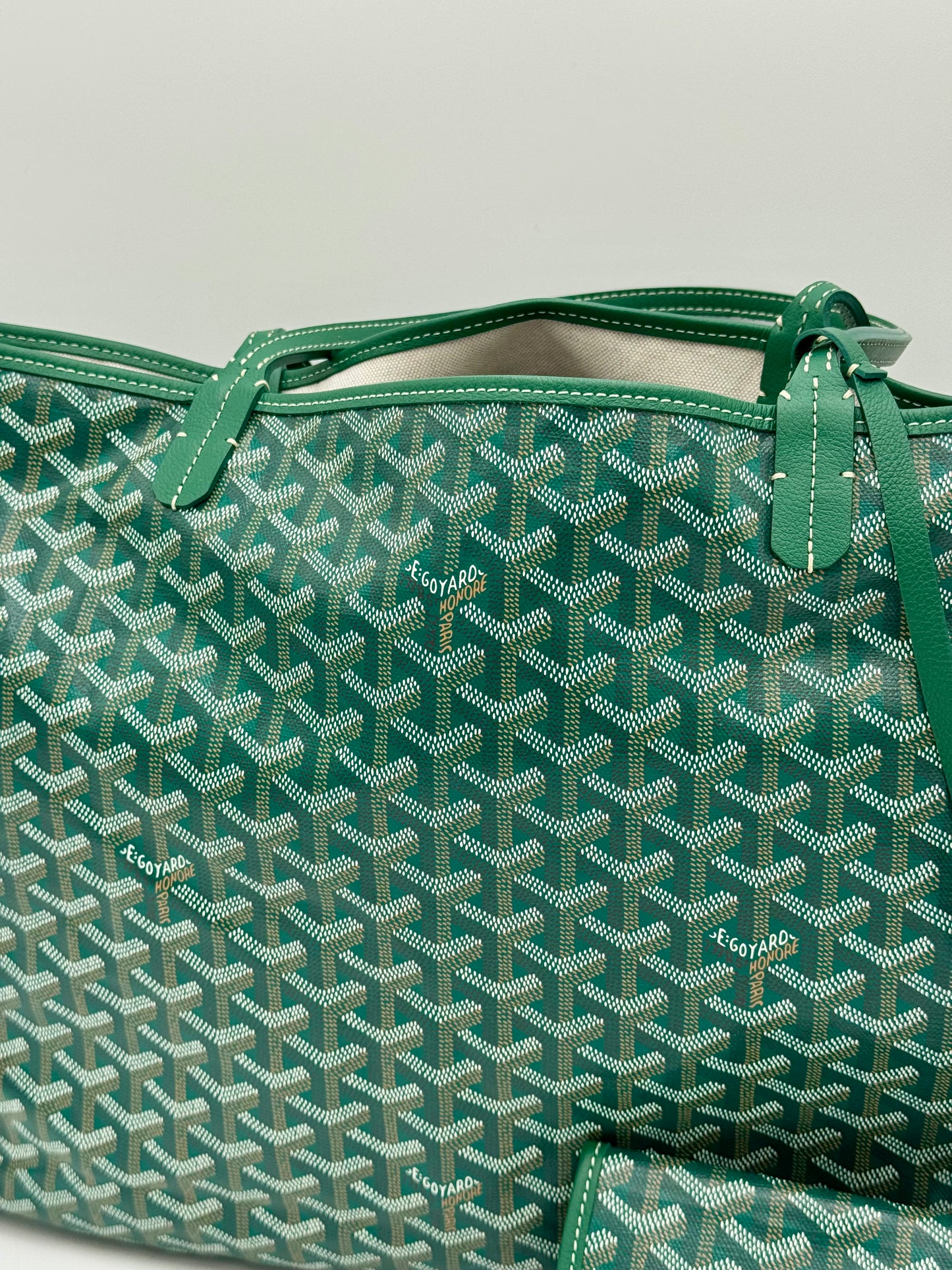Goyard Saint Louis GM Tote Bag in Green