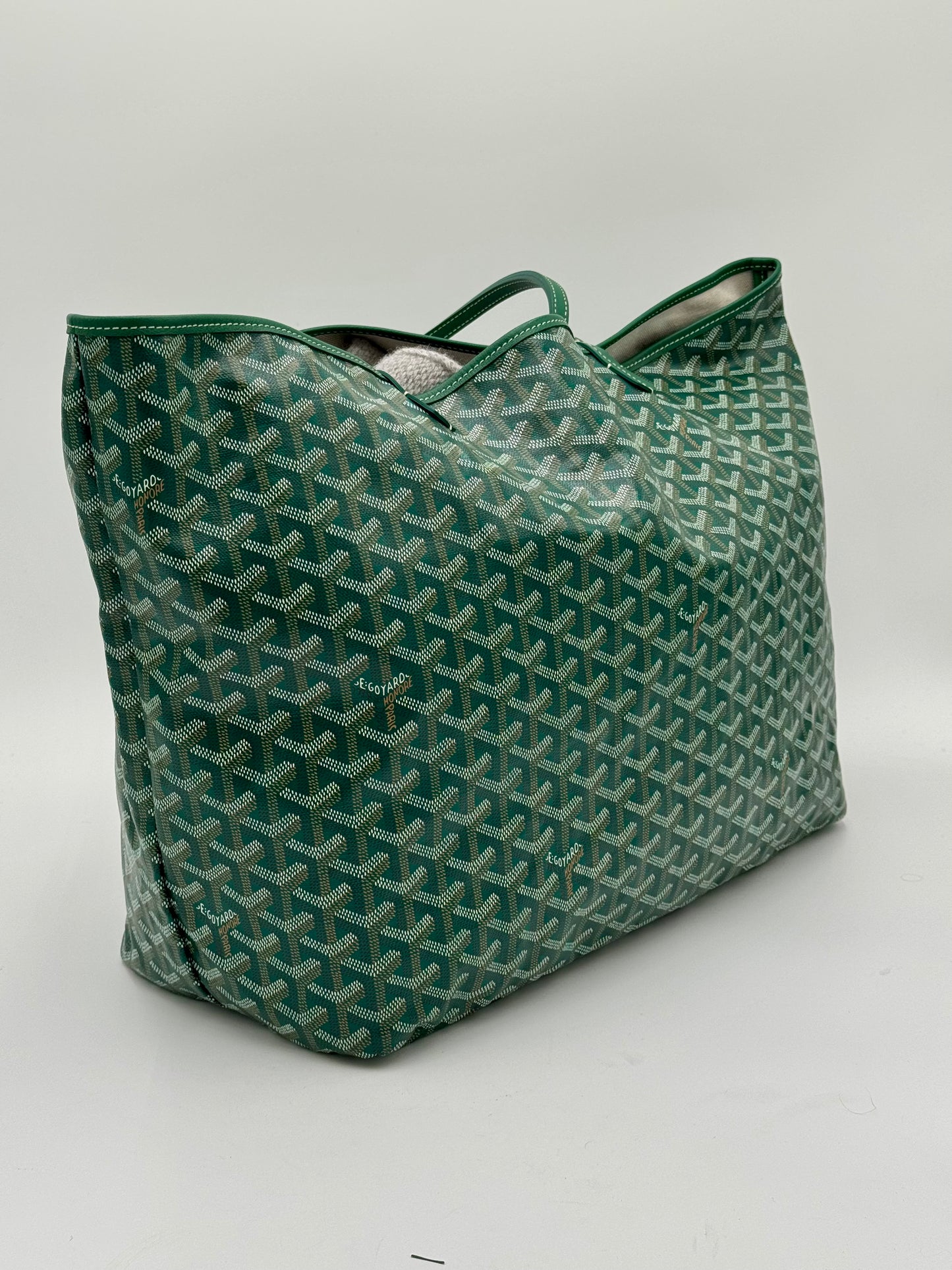 Goyard Saint Louis GM Tote Bag in Green