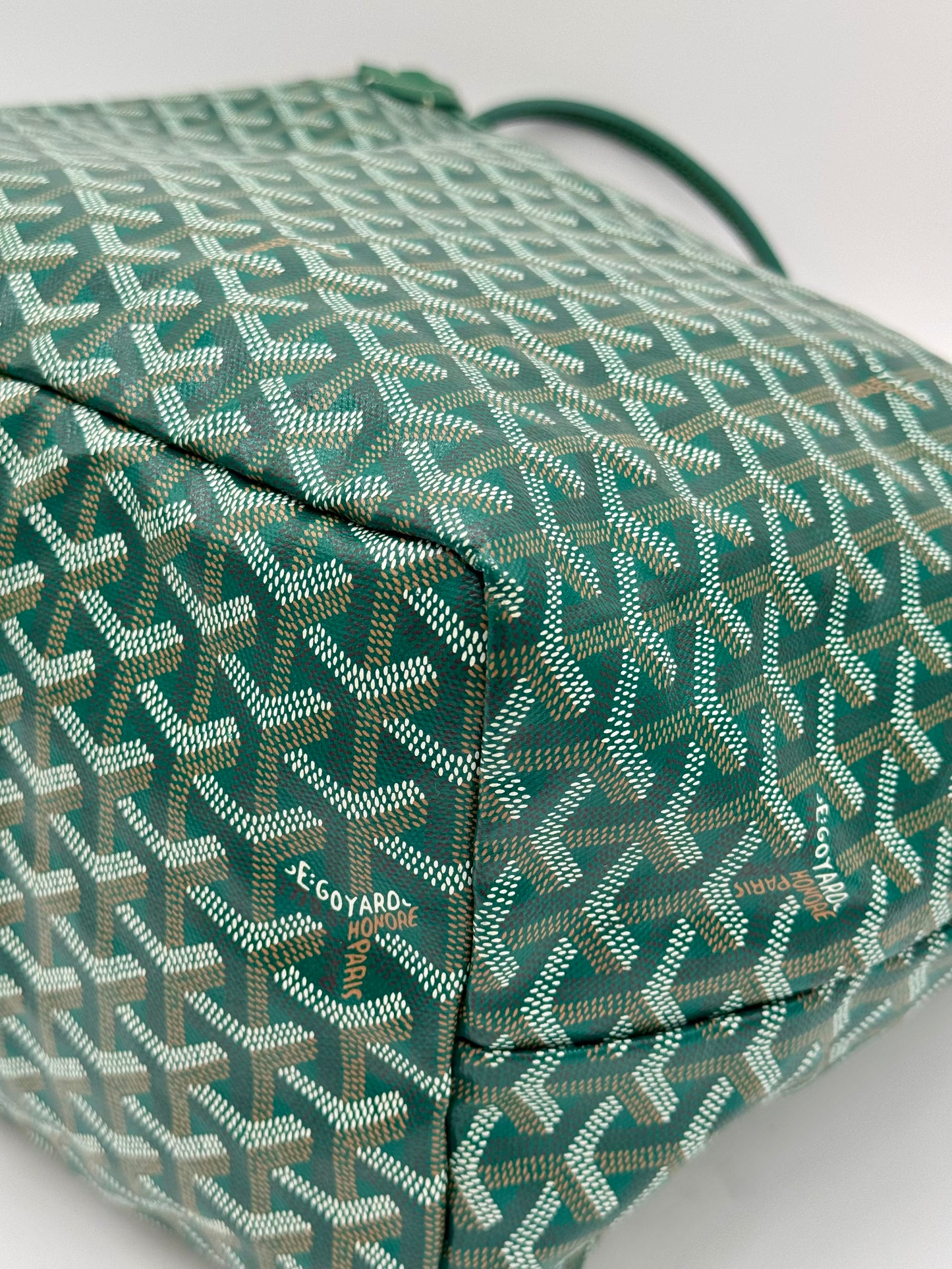 Goyard Saint Louis GM Tote Bag in Green