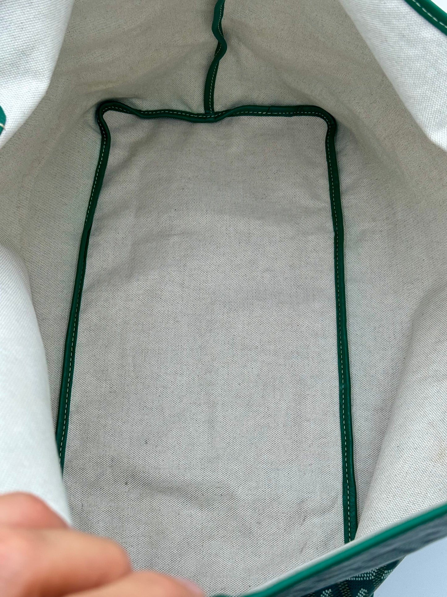 Goyard Saint Louis GM Tote Bag in Green