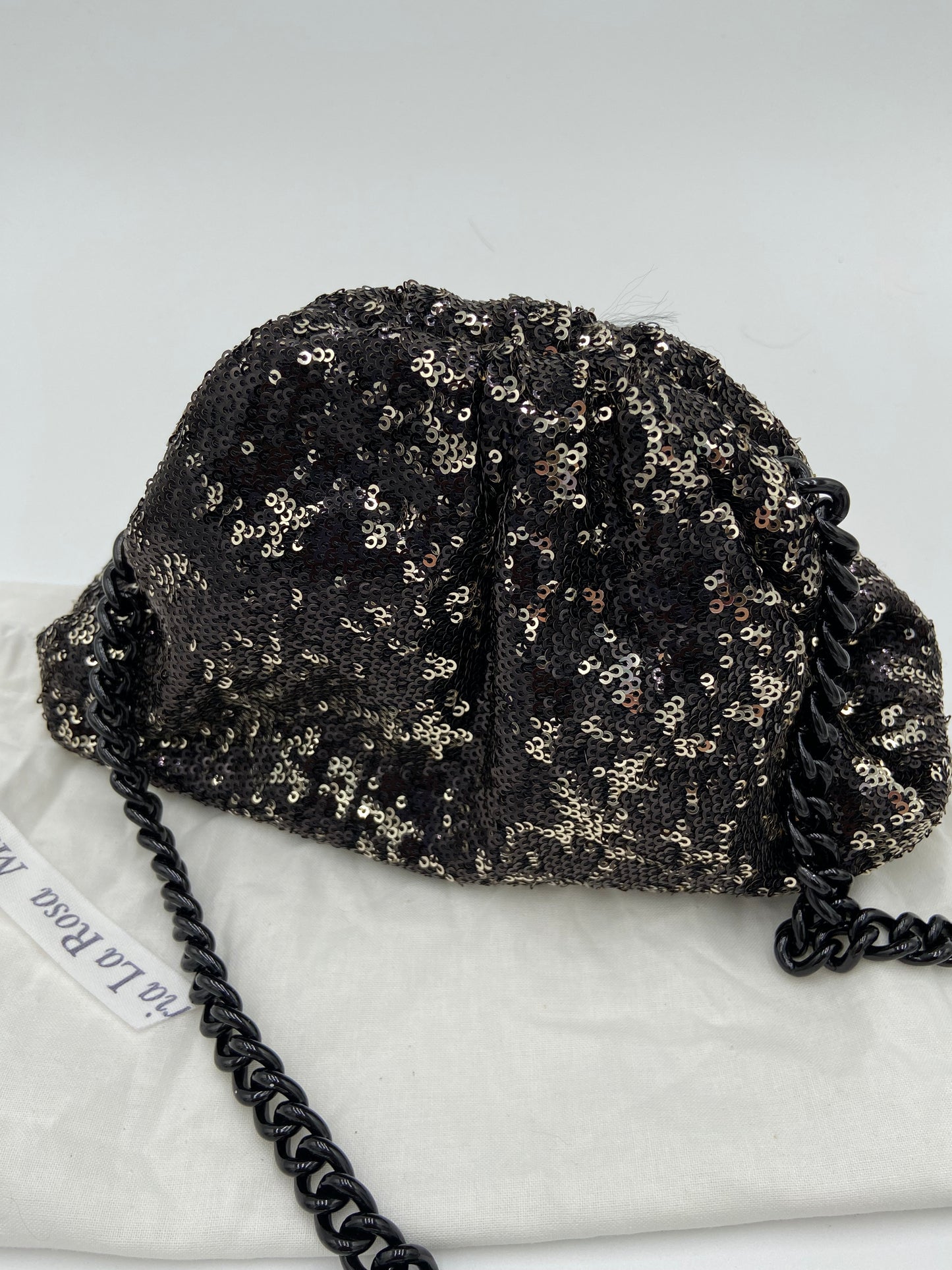 Maria La Rosa Pailettes Mini Game Sequined Bag