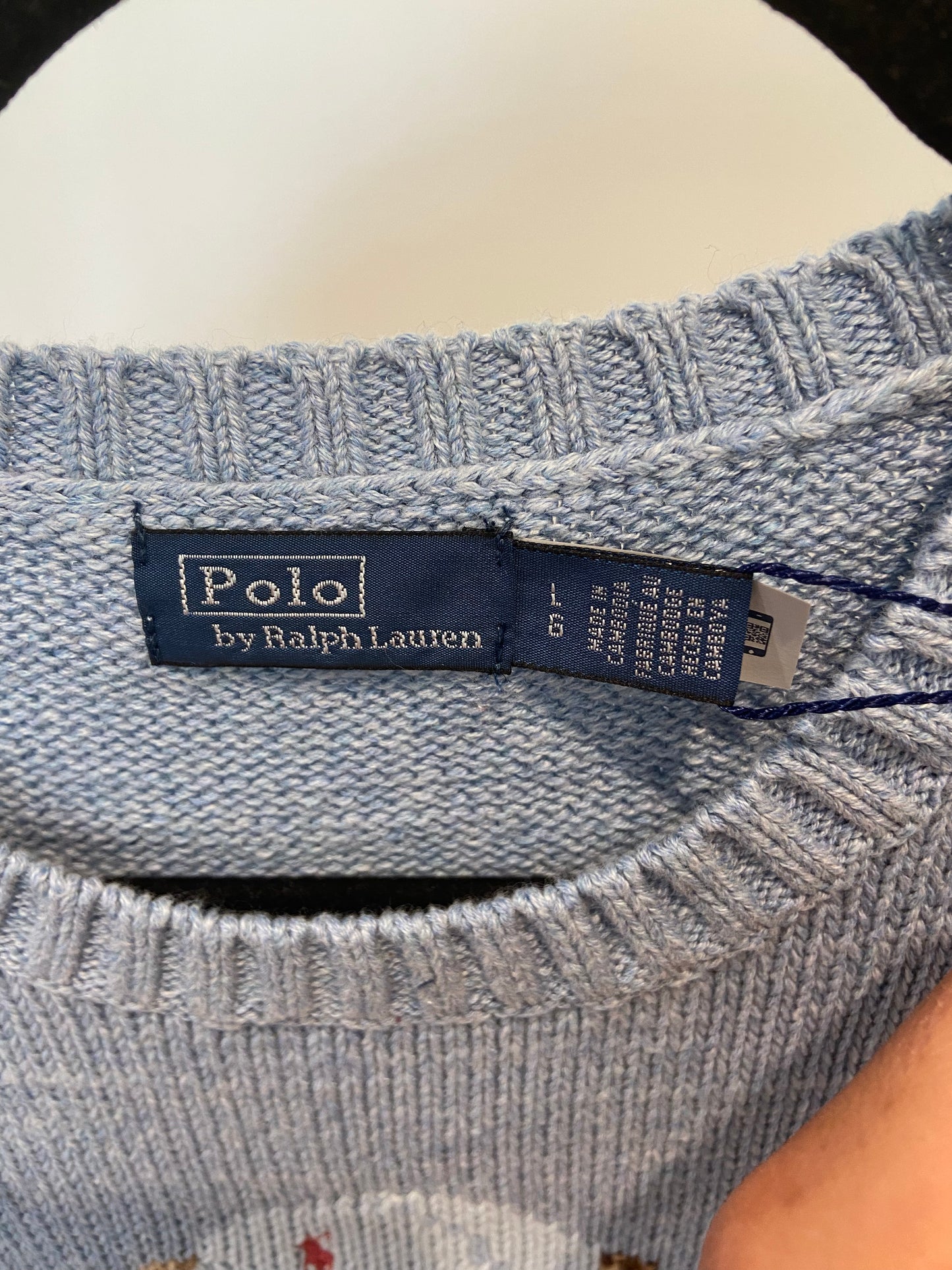 Polo Ralph Lauren Bear Sweater size L