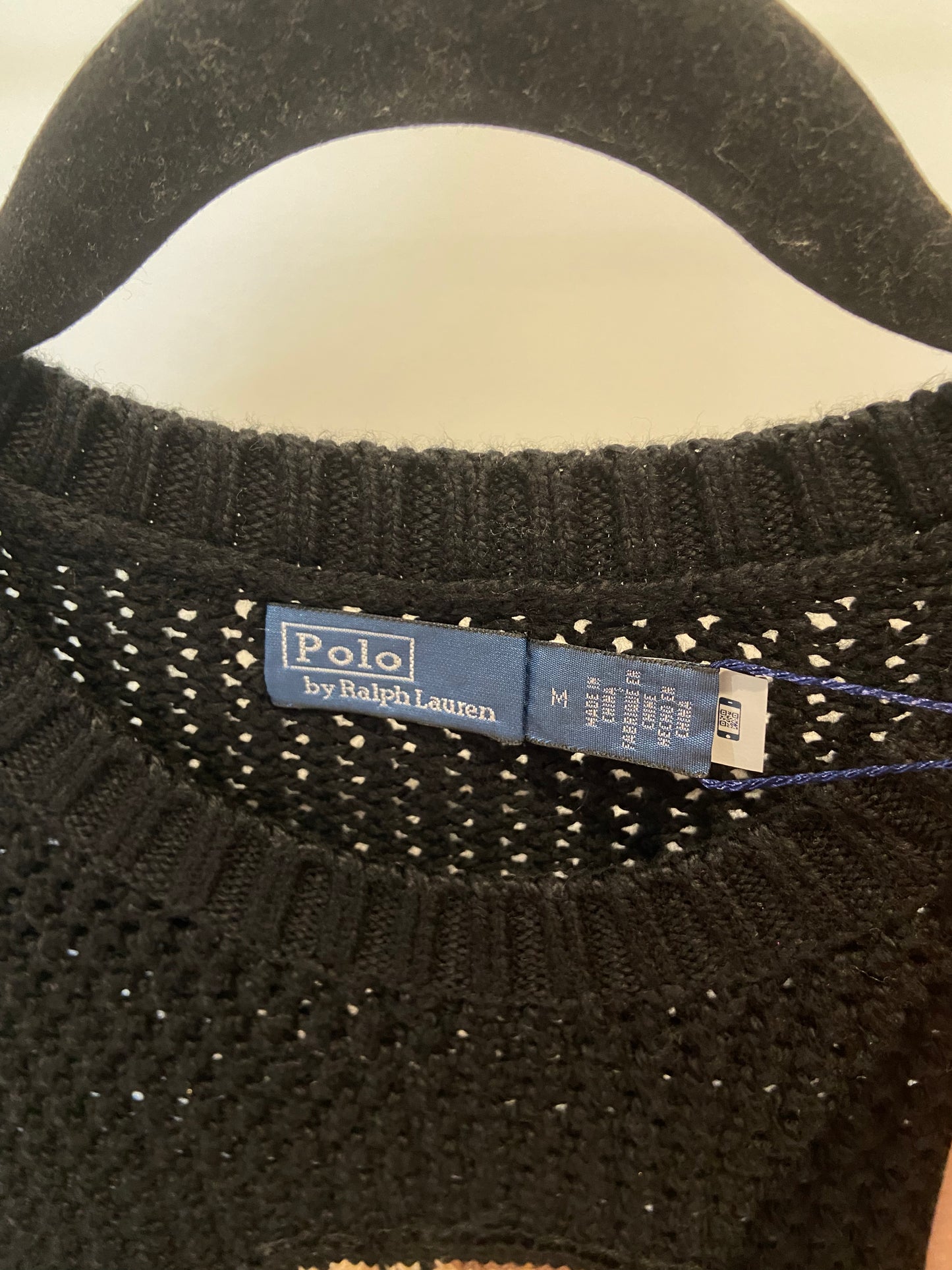 Polo Ralph Lauren Bear Cotton Crewneck Sweater size M