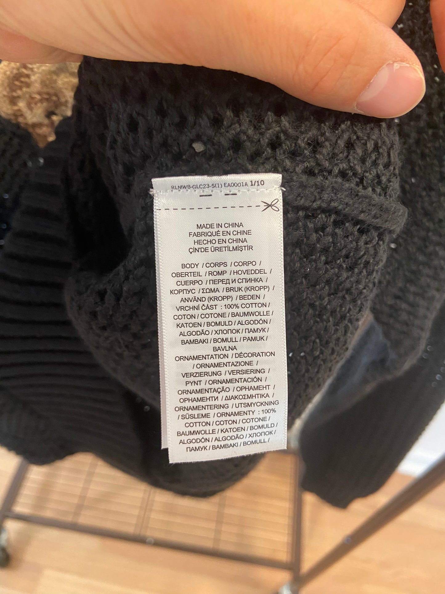 Polo Ralph Lauren Bear Cotton Crewneck Sweater size XS