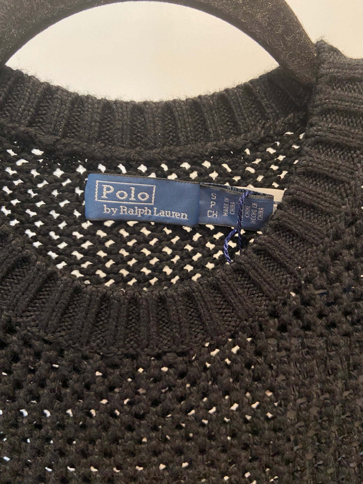 Polo Ralph Lauren Bear Cotton Crewneck Sweater size S