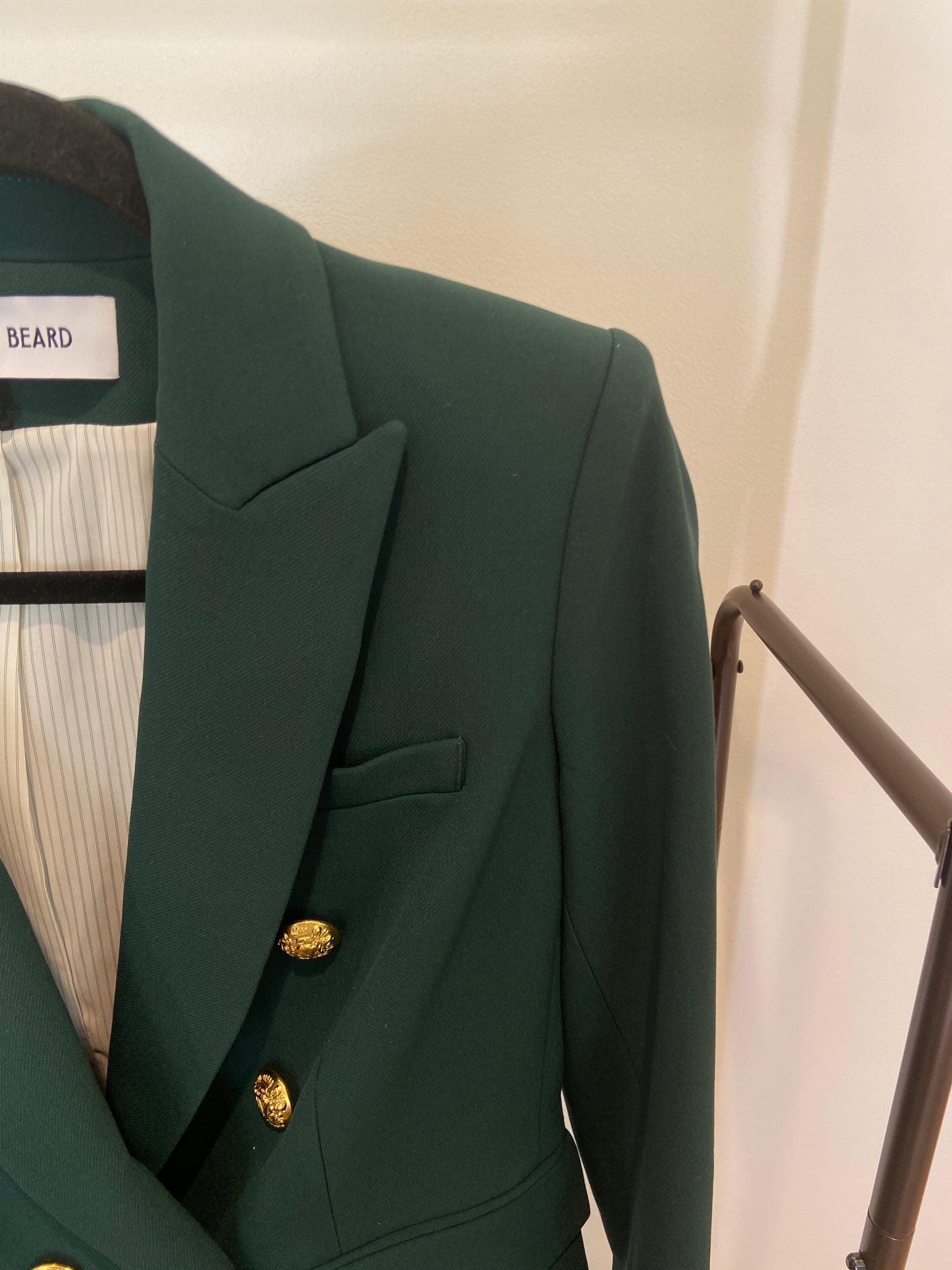 Veronica Beard Miller Dickey Jacket in Pine Green size 2