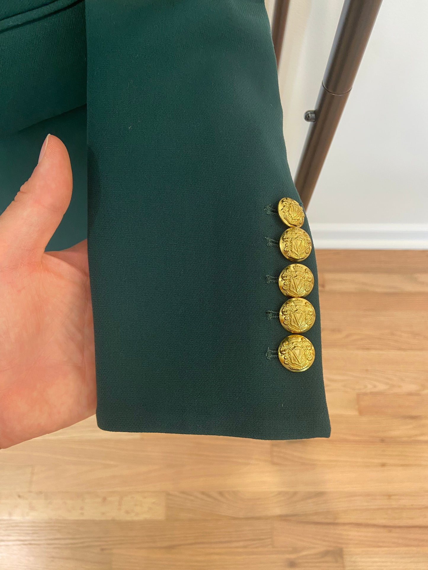 Veronica Beard Miller Dickey Jacket in Pine Green size 2