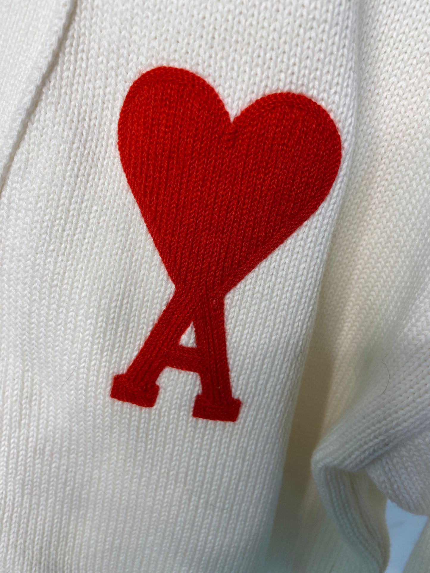 Ami De Coeur Cotton and Wool Cardigan size XS