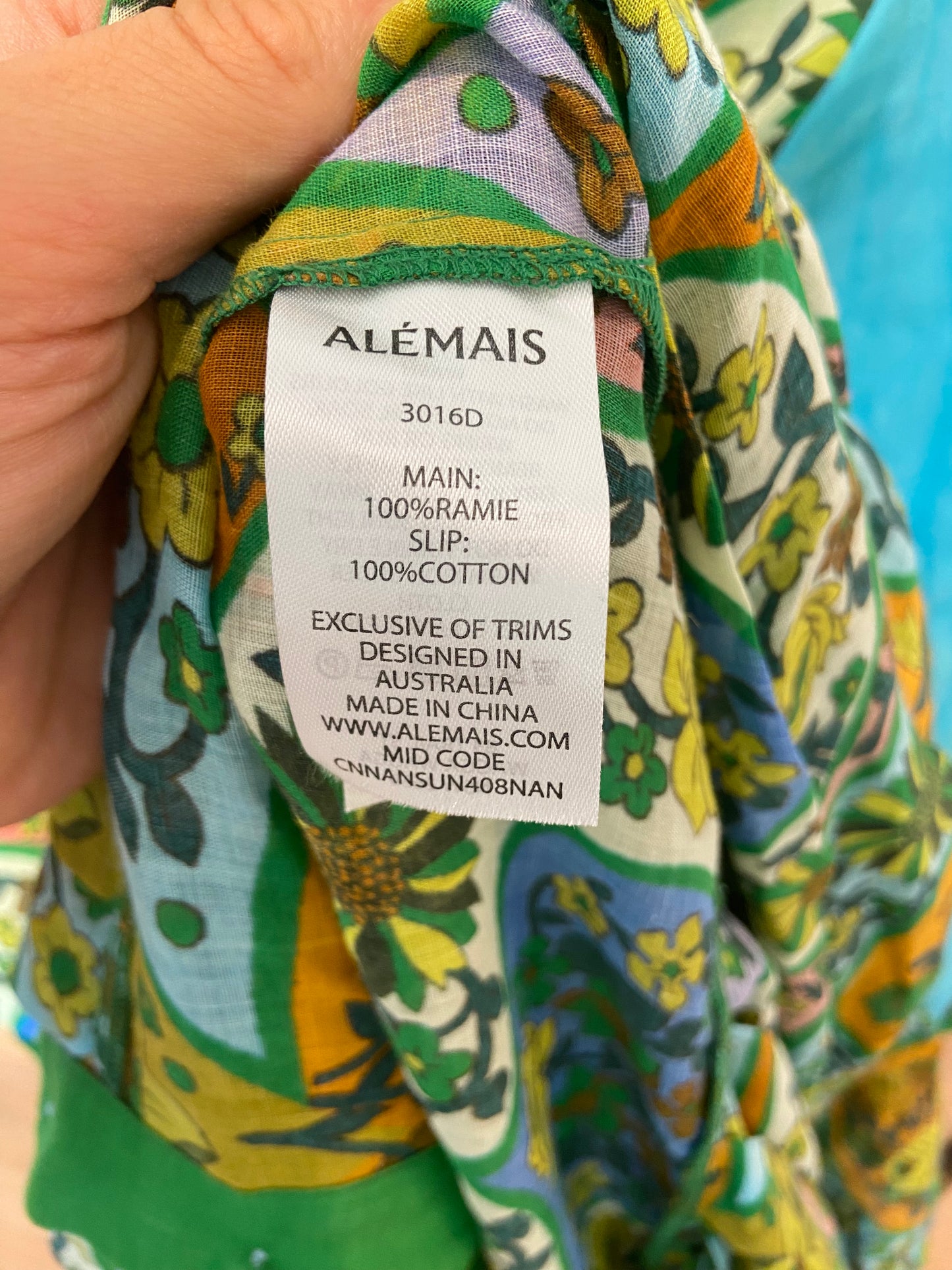 Alemais Sofie Shirtdress size 14 US 10
