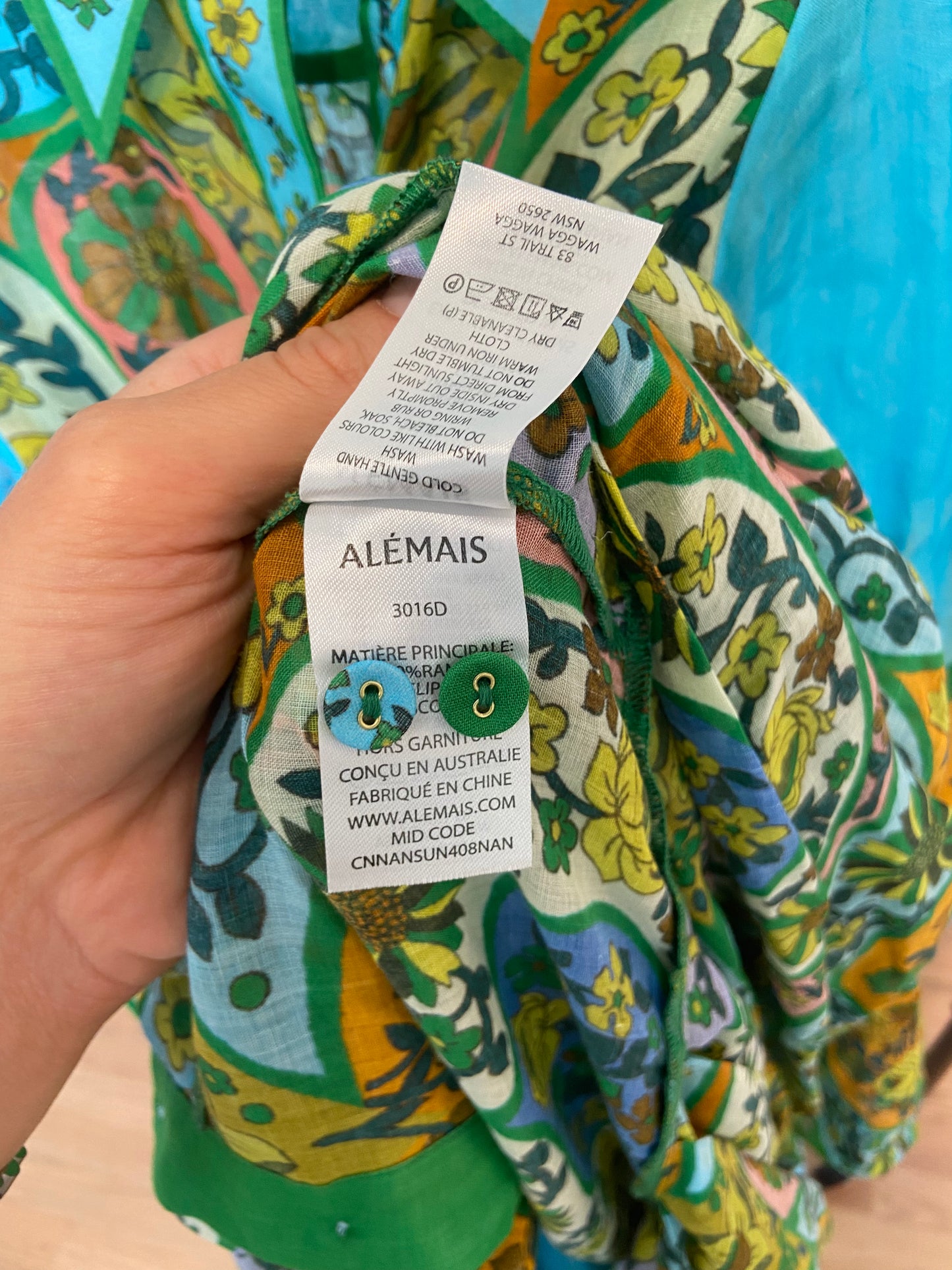 Alemais Sofie Shirtdress size 14 US 10