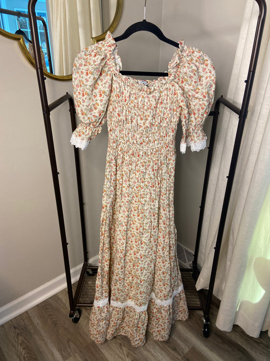 Lug Von Siga Elisa Smocked Dress size US 4