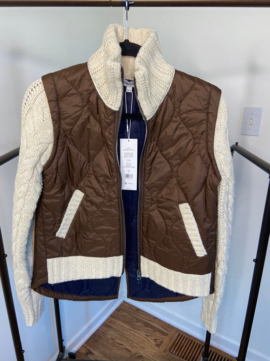 Veronica Beard Patra Mixed Media Jacket size XS