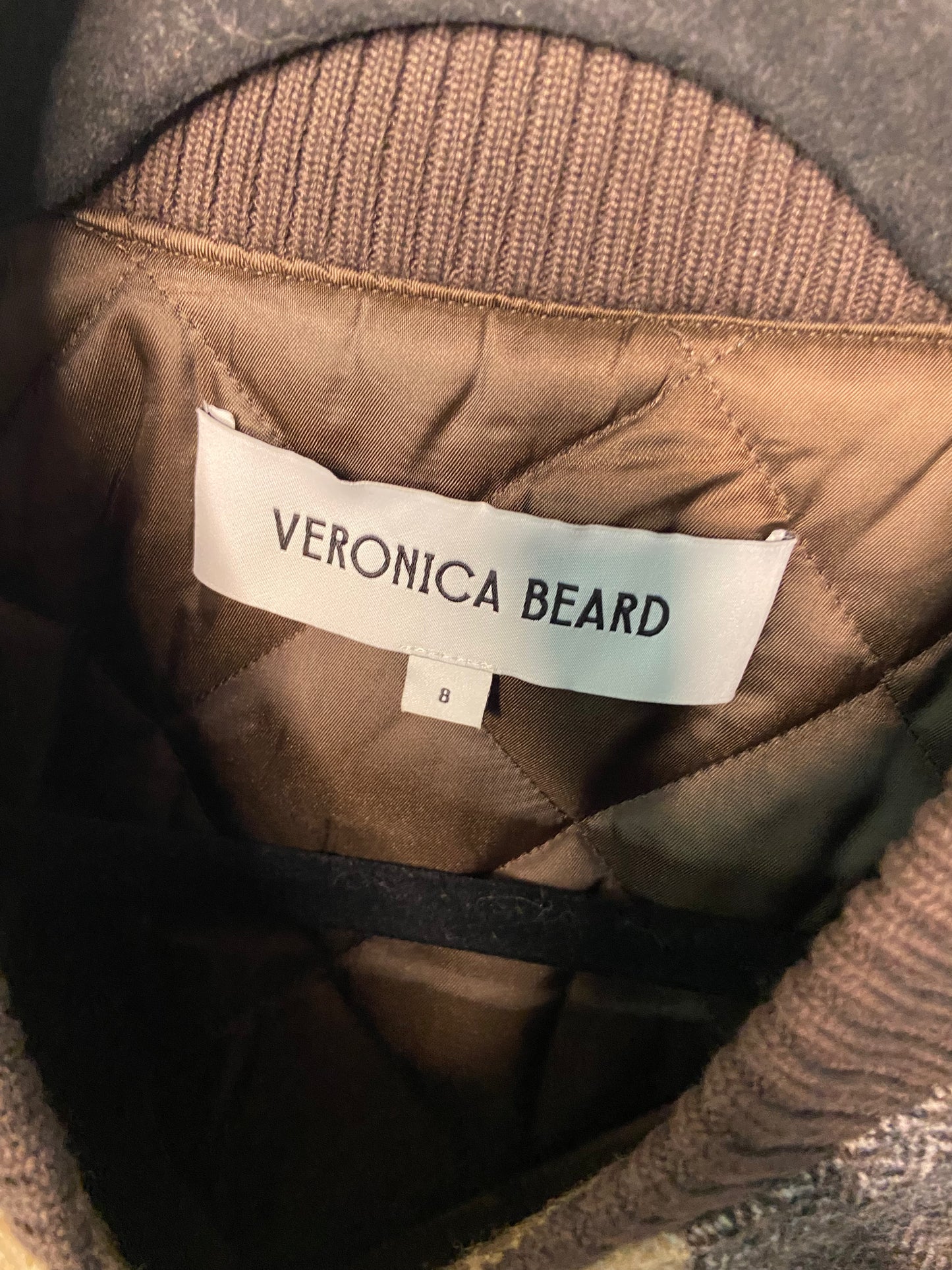 Veronica Beard Stanley Bomber Jacket size 8