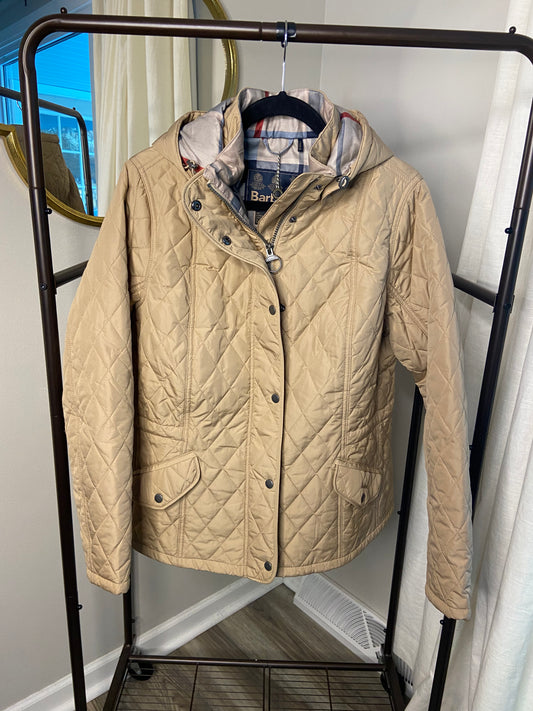 Barbour Millfire Quilted Jacket size 14