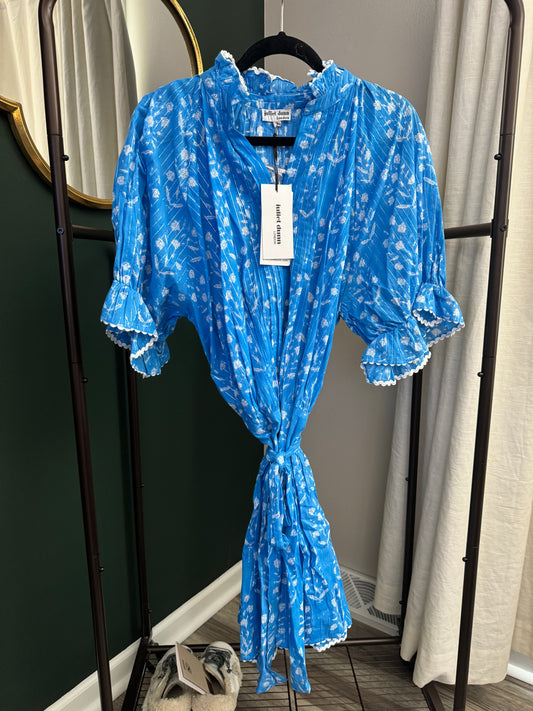 Juliet Dunn Blouson Mini Dress size 3 (8/10)