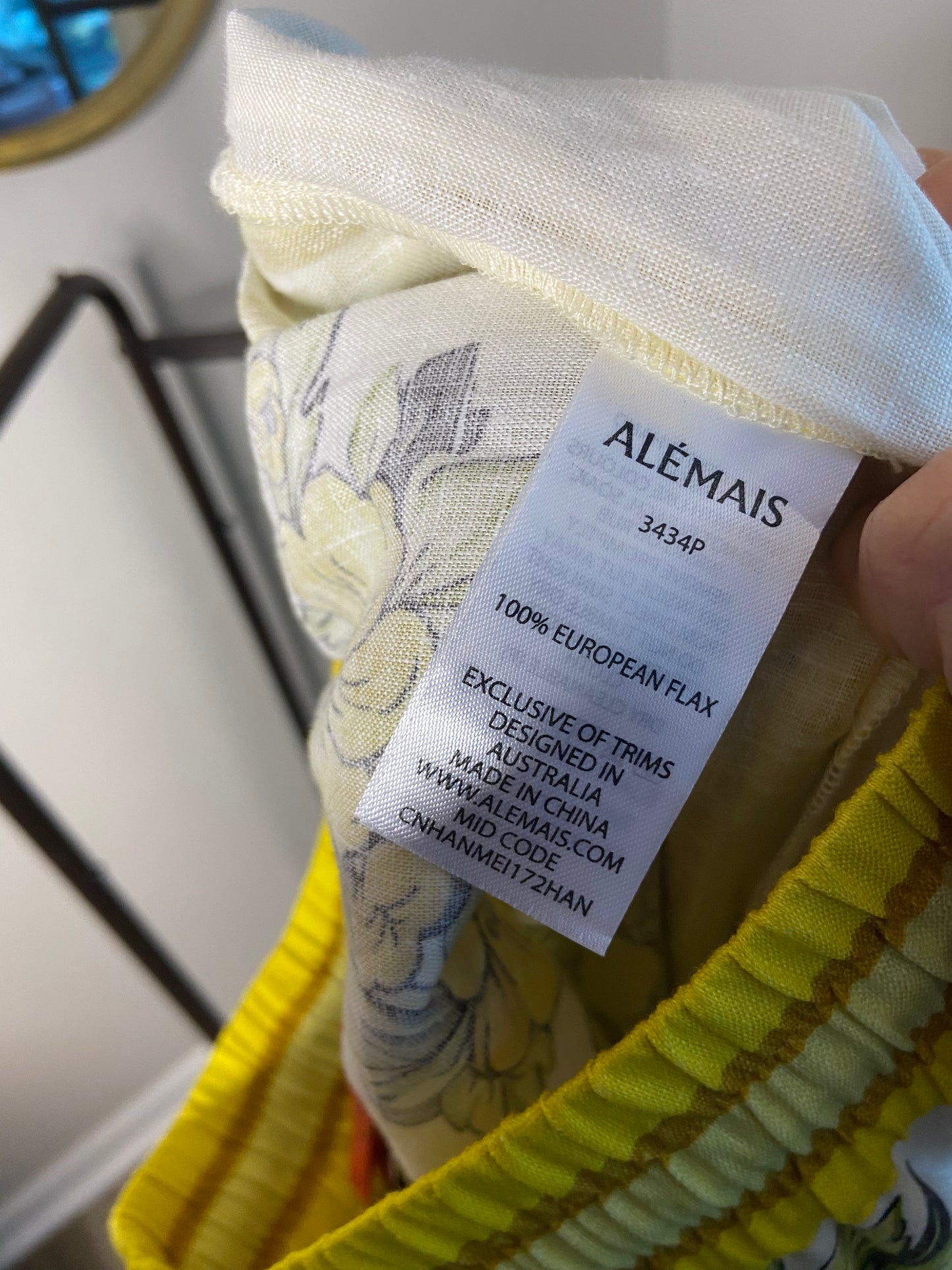 Alemais Gisela Linen Pants size US 2