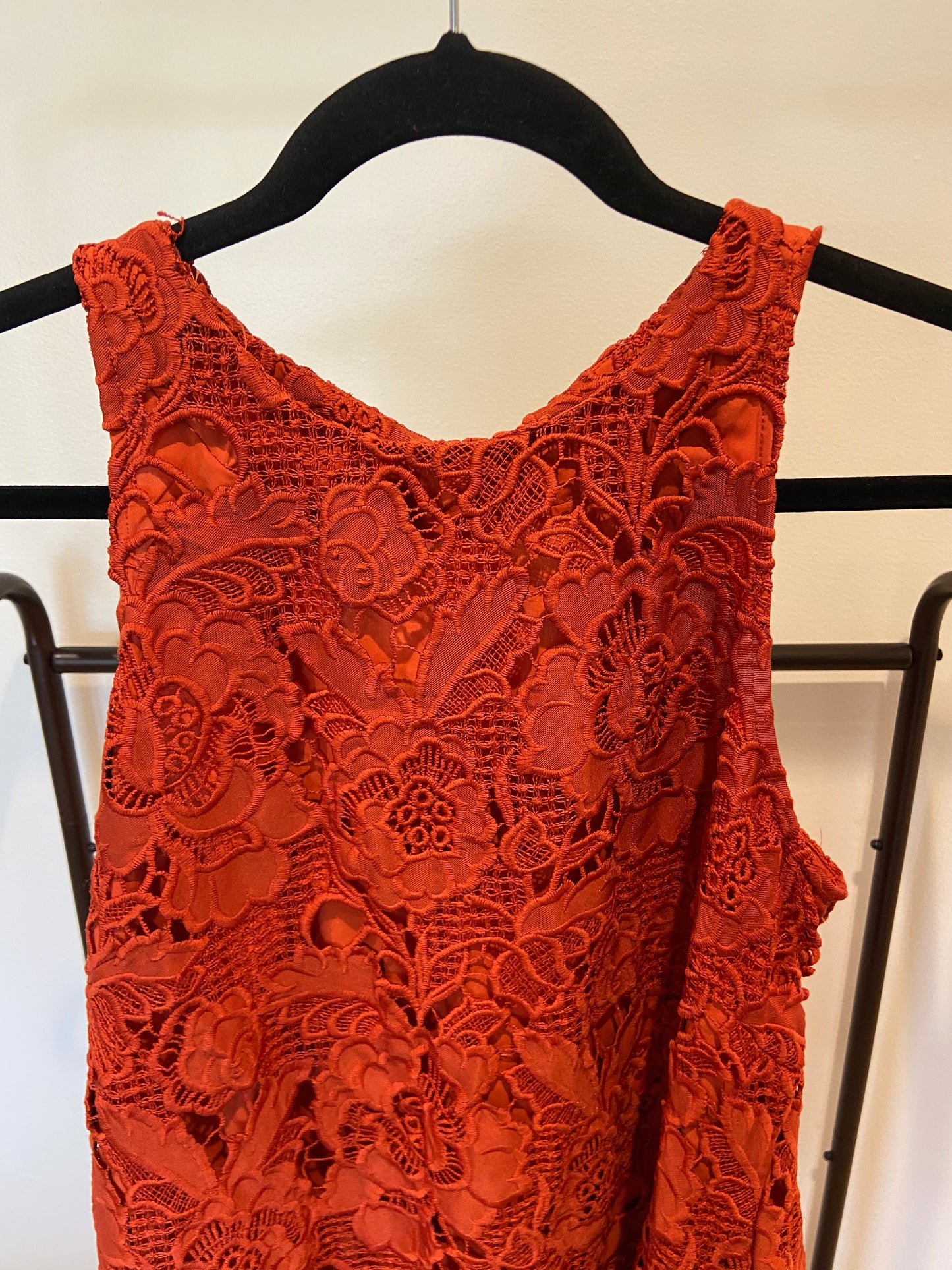 Mestiza  Luli Halter Lace Mini Dress size S