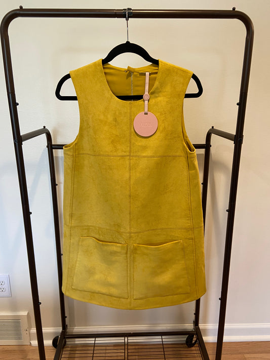 Alexis Dakota Dress Citrine Suede size M