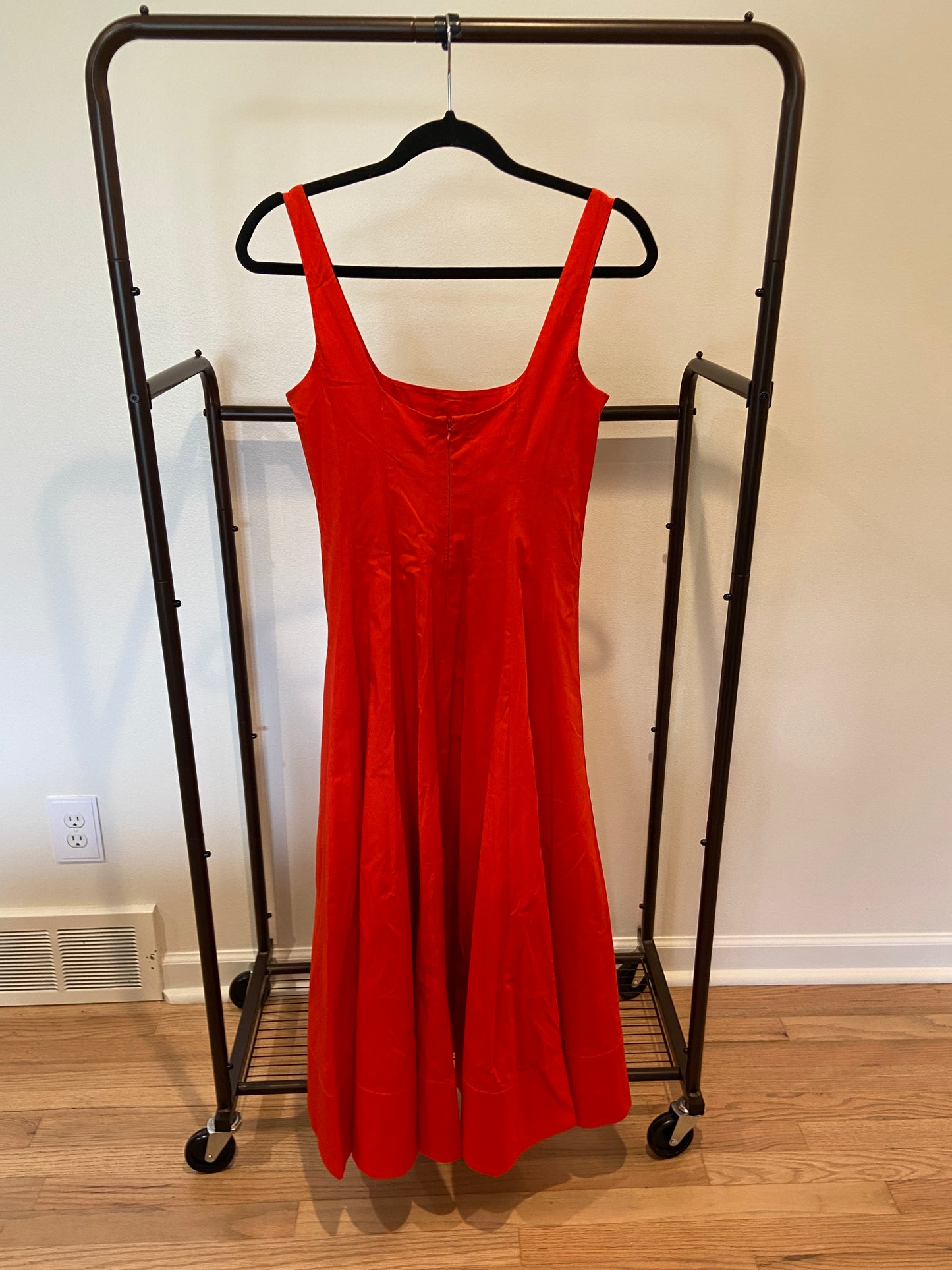 Staud Wells Dress in Red size 4