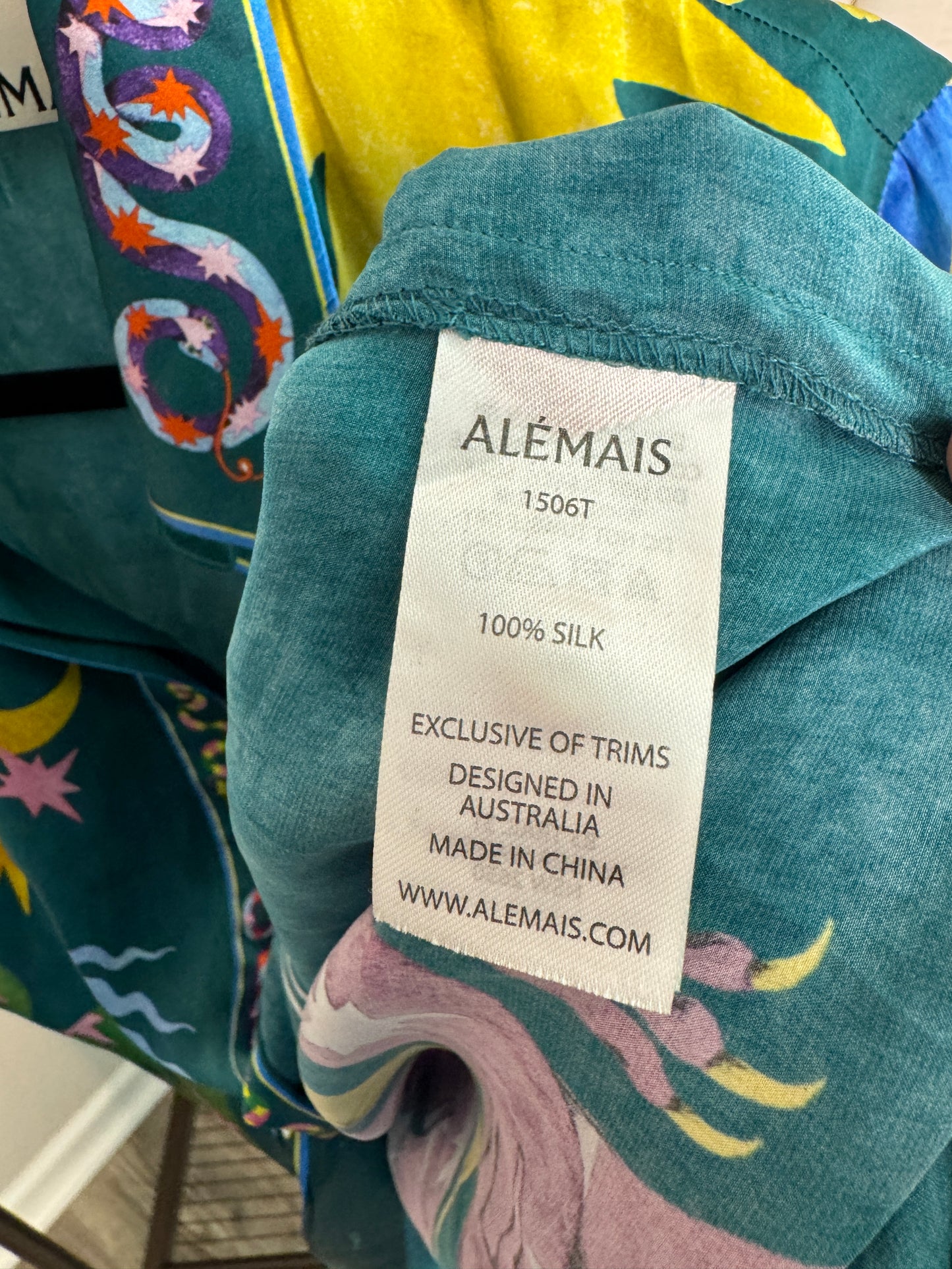 ALEMAIS Guardian Oversized Shirt size US 0