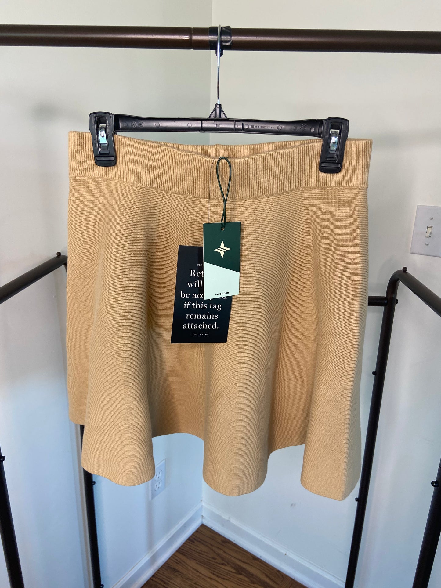 Tuckernuck Cate Knit Mini Skirt size M