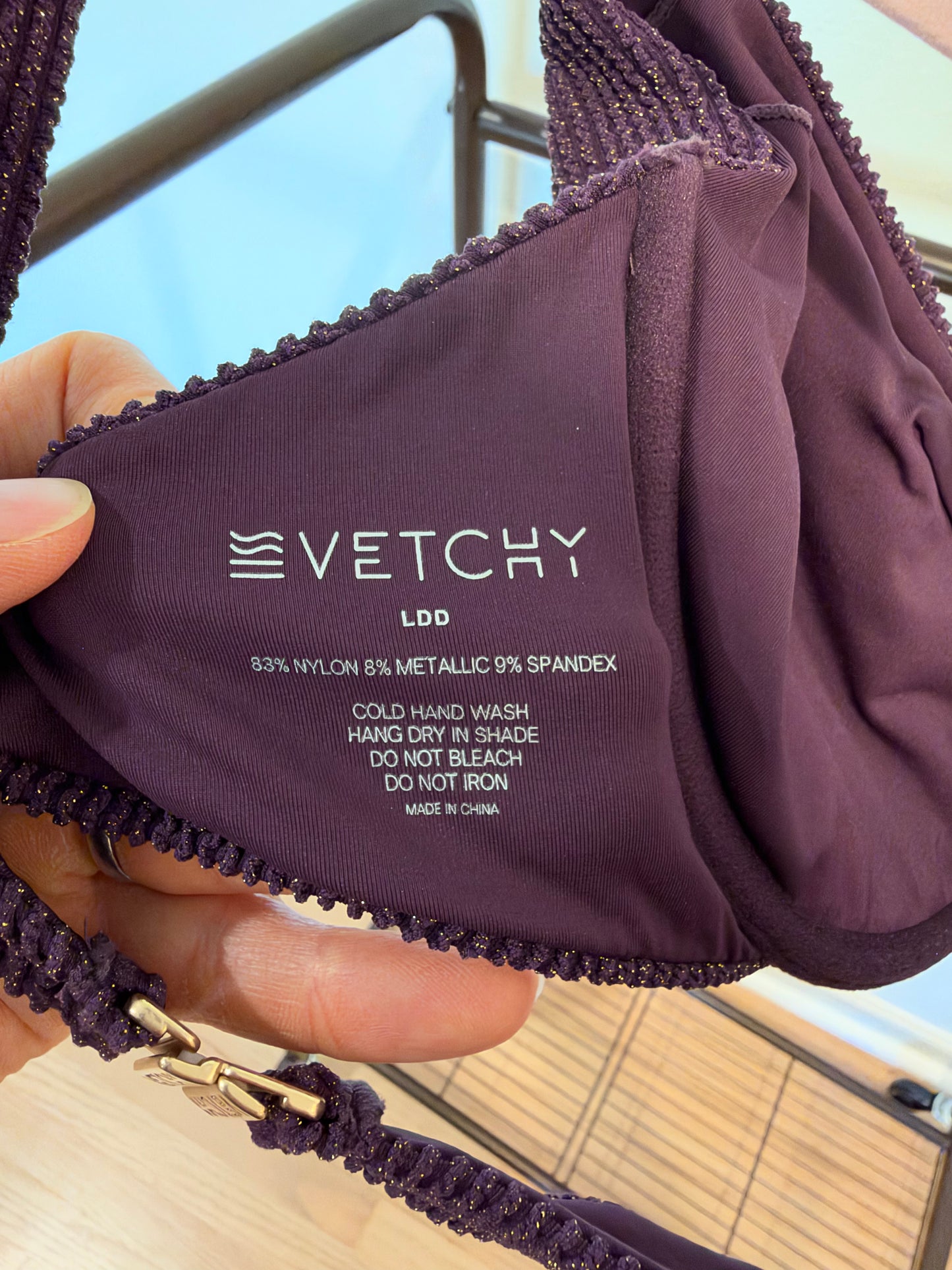 Vetchy Laguna Bikini Plum Set size LDD
