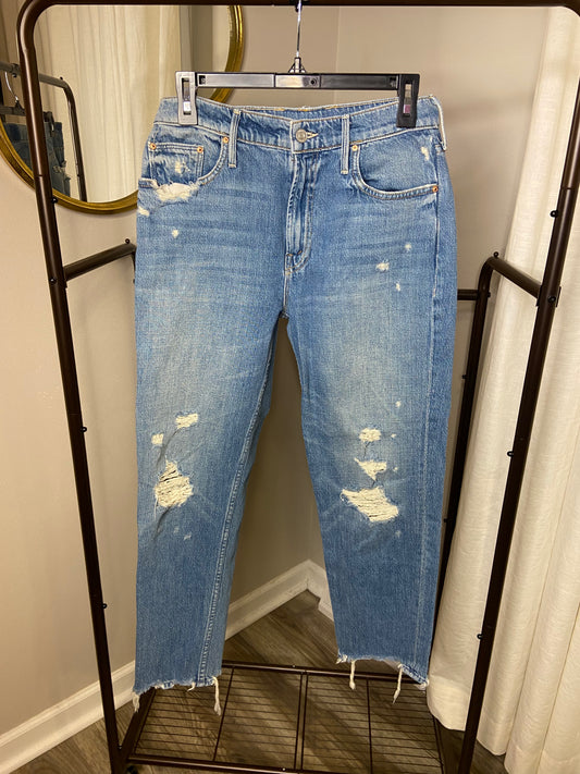 Mother The Cardinal Sinner Ankle Chew Jeans size 29