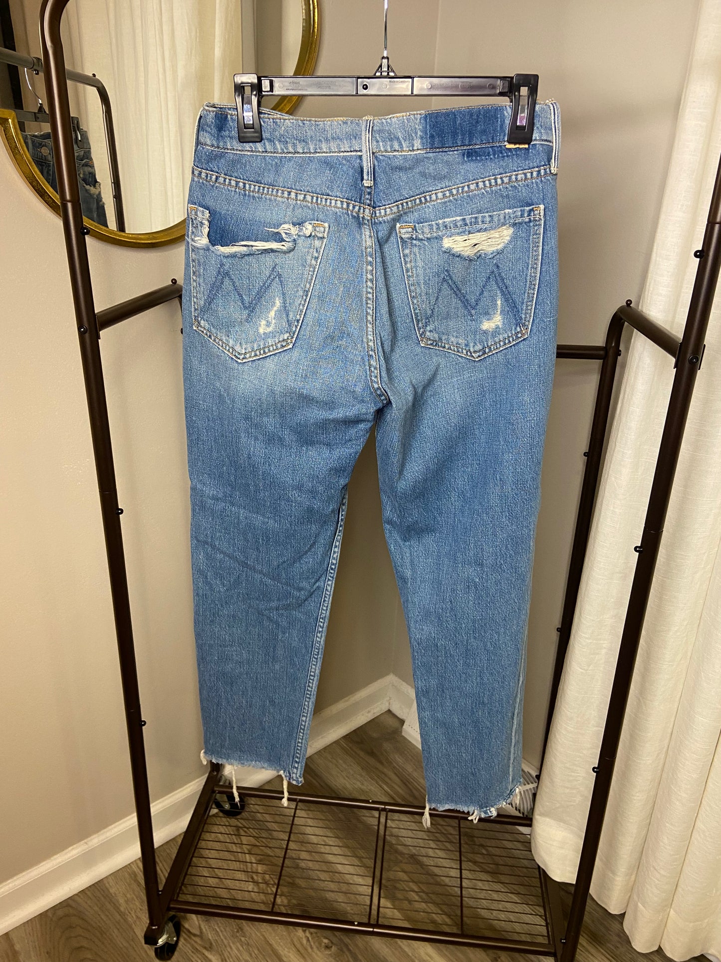 Mother The Cardinal Sinner Ankle Chew Jeans size 29