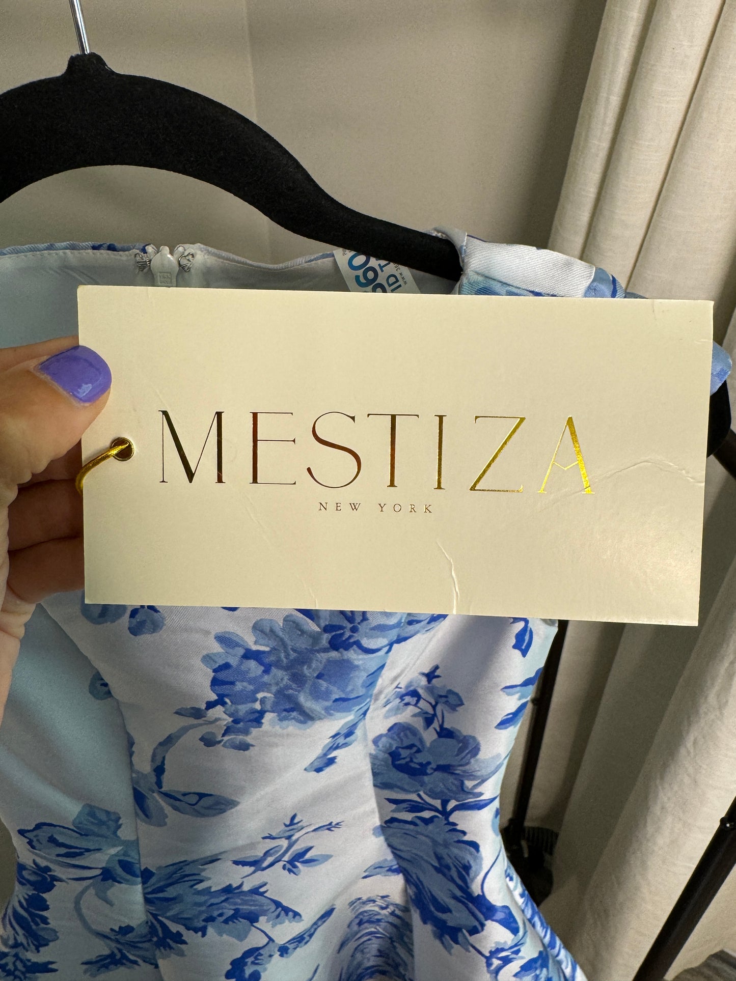 MESTIZA Clementine Mini Dress size 0