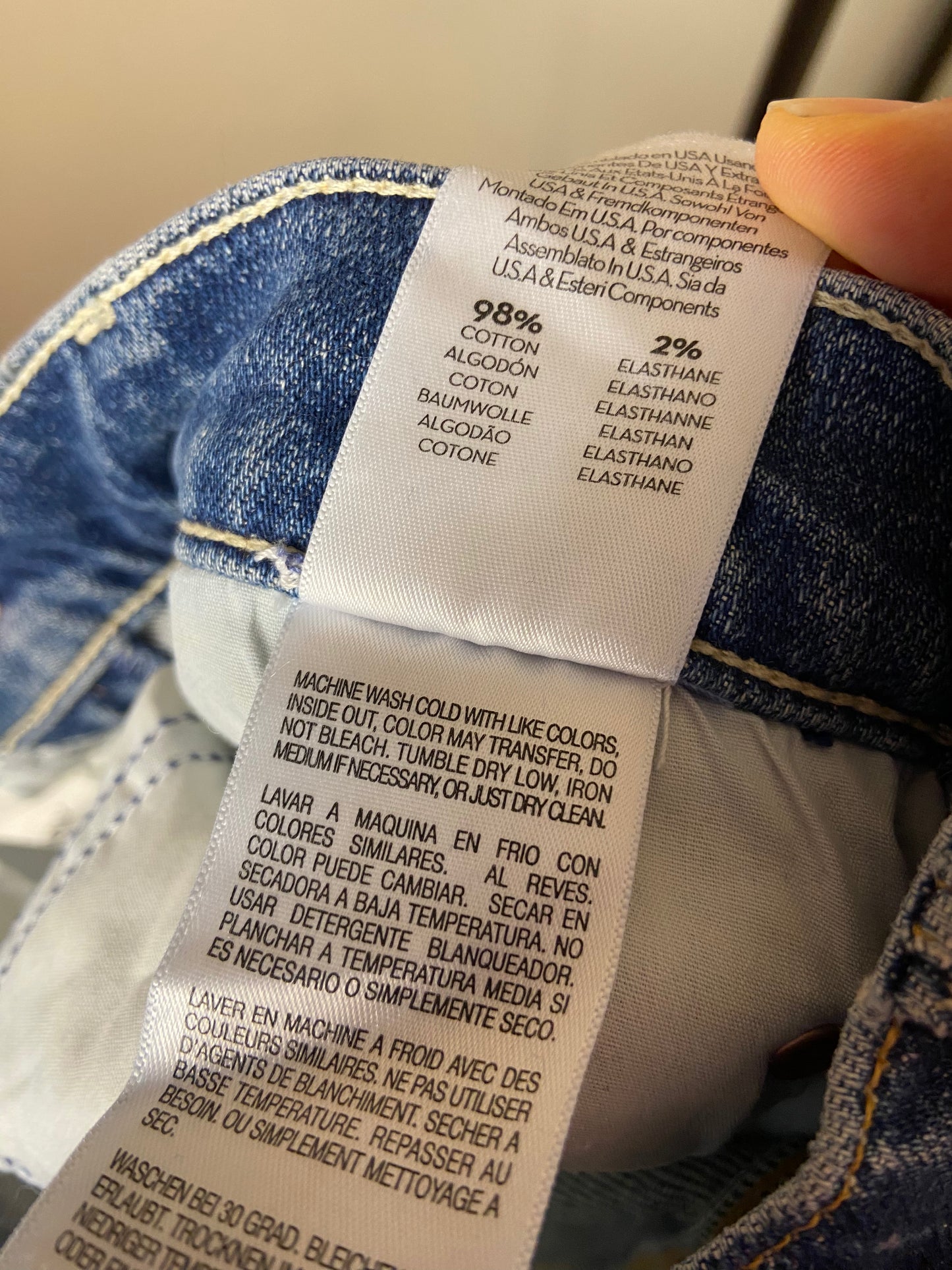 Mother High Waisted Study Hover Jeans size 26