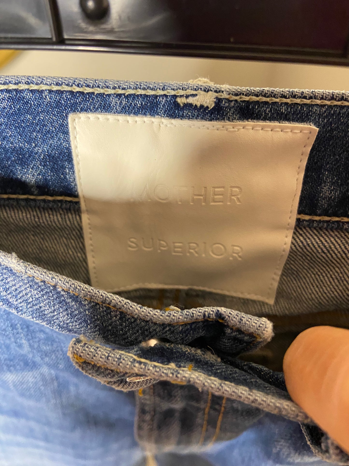 Mother High Waisted Study Hover Jeans size 26