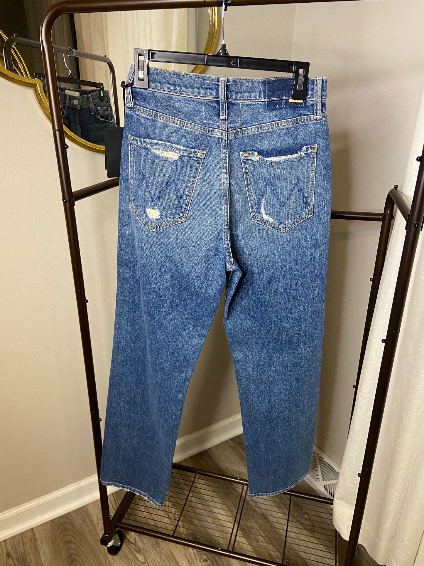 Mother High Waisted Study Hover Jeans size 26