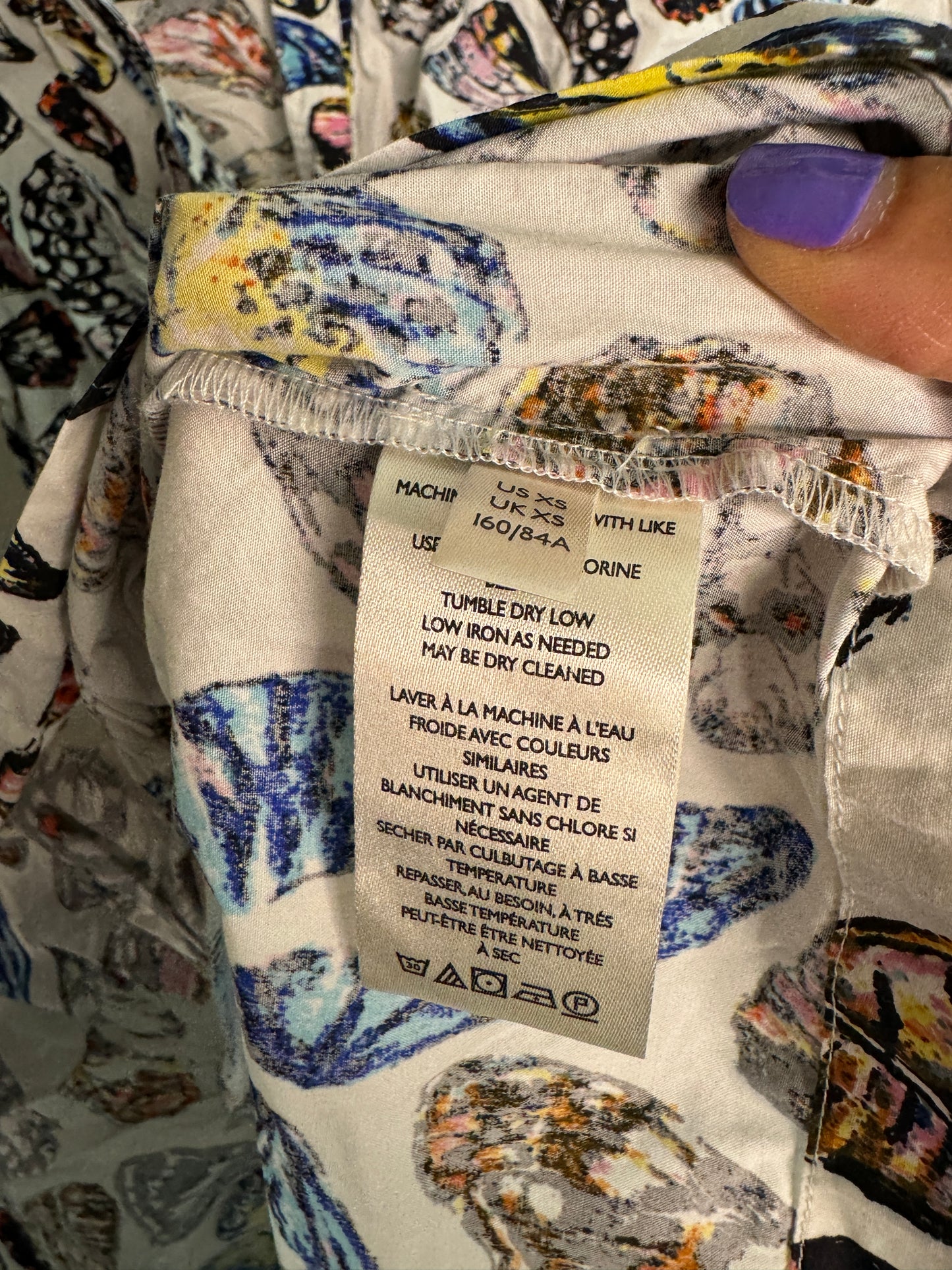 Anthropologie Mini Somerset Dress size XS