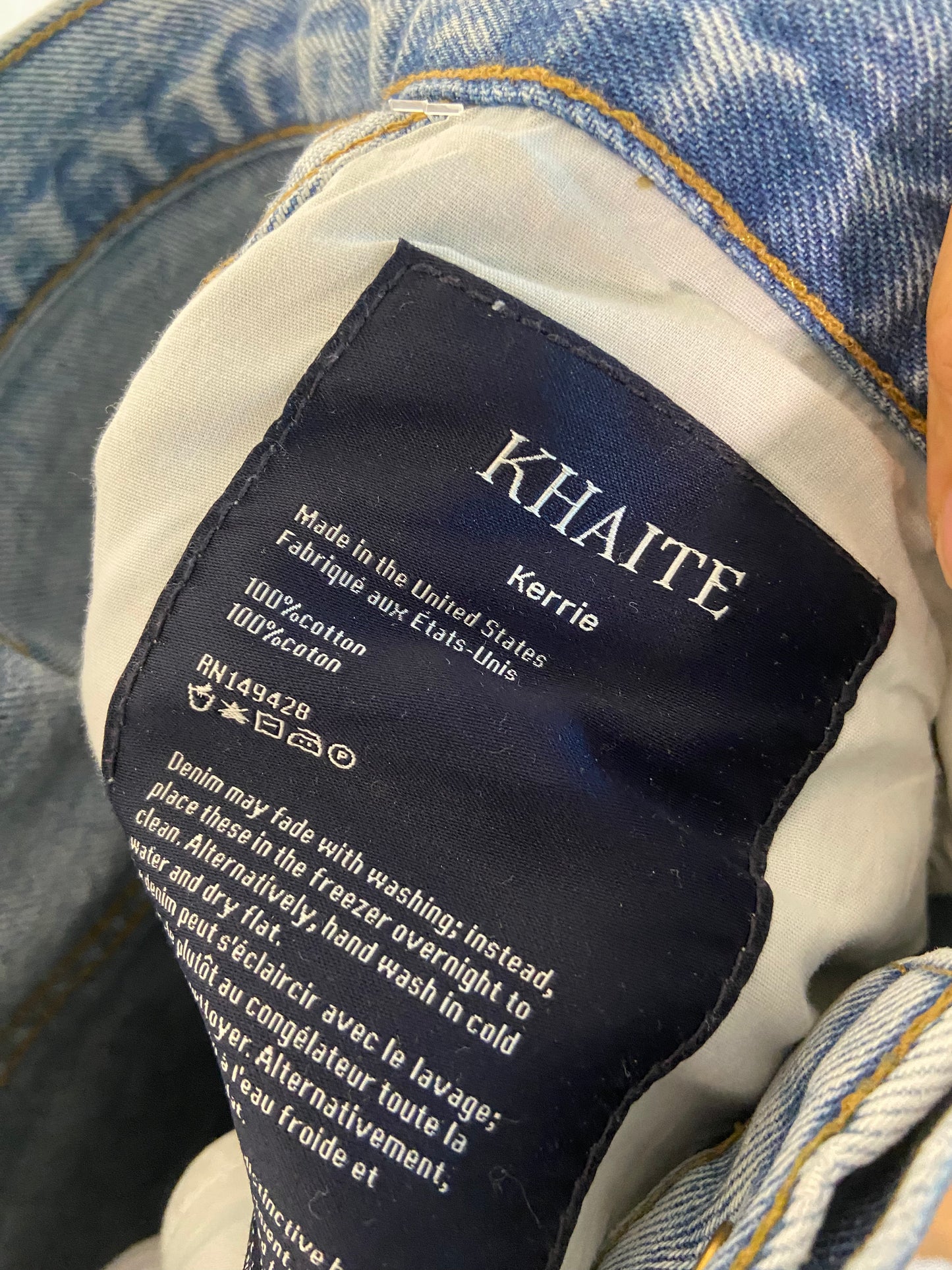 Khaite Kerrie Jeans size 28